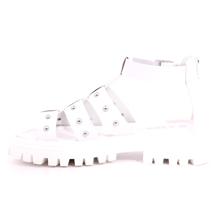 Sandalo Asso Bambina Bianco  Scarpe 466 - AG13540A