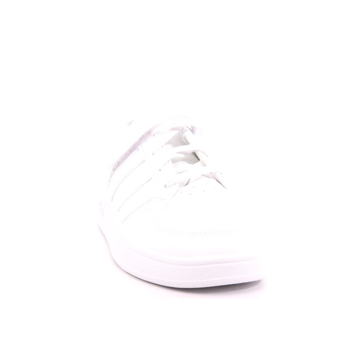 Scarpa Strappi + Elastico Adidas Bambino Bianco  Scarpe 1050 - FZ0108