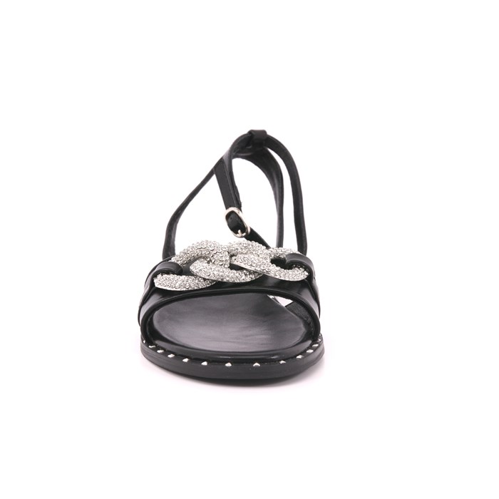 Sandalo Keys Donna Nero  Scarpe 142 - K-8181A