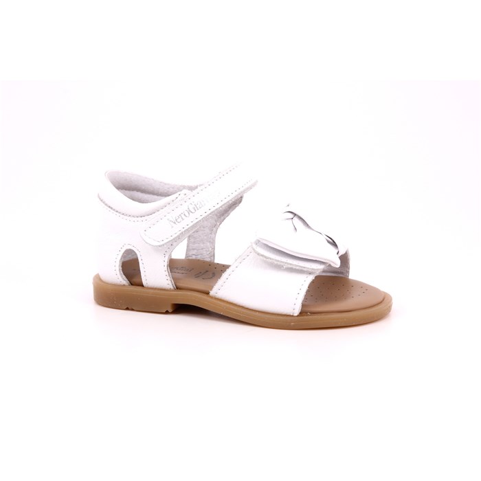 Sandalo Nero Giardini Bambina Bianco  Scarpe 619 - E322440F 707