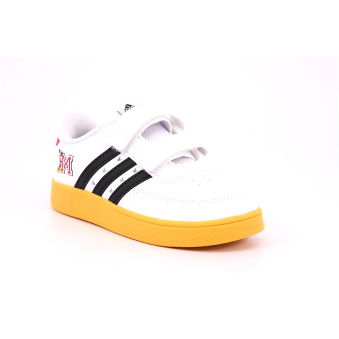Scarpa Strappi Adidas Bambino Bianco  Scarpe 1166 - IG7161