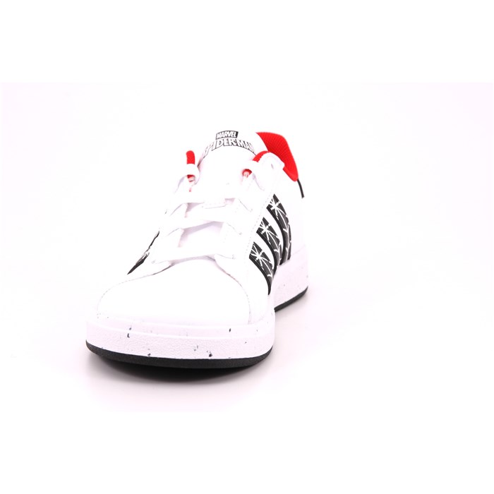 Scarpa Allacciata Adidas Bambino Bianco  Scarpe 1183 - IG7169
