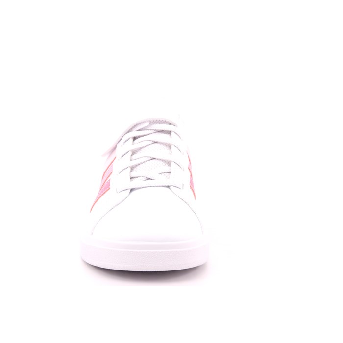 Scarpa Strappi + Elastico Adidas Bambina Bianco  Scarpe 1196 - IG4838