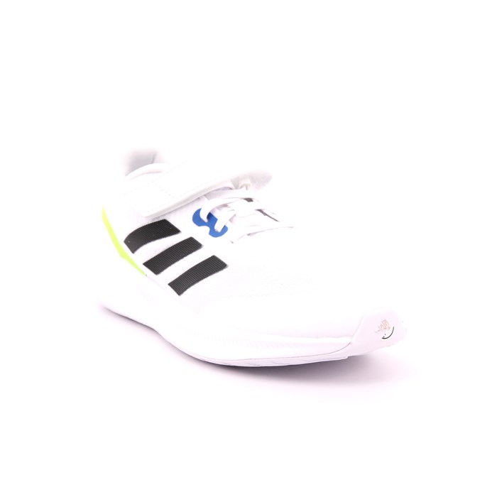 Scarpa Strappi + Elastico Adidas Bambina Bianco  Scarpe 1217 - IG7279