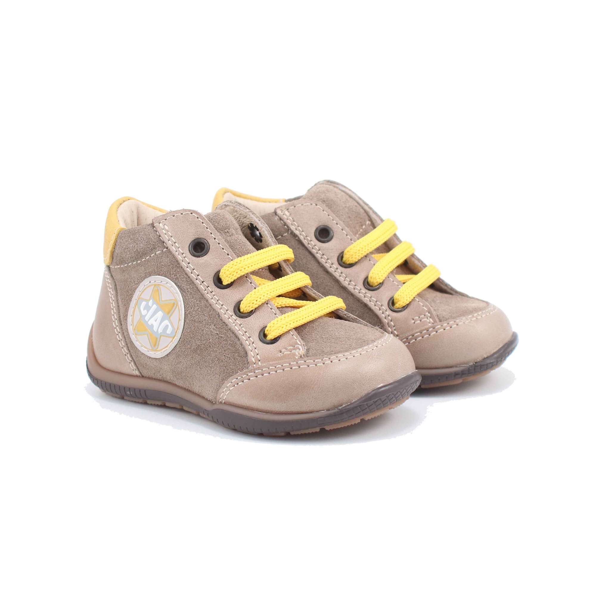 Scarpa Allacciata Ciao Treks Bambino Taupe Scarpa Allacciata Ciao Treks Bambino Taupe Scarpe 2 - 31505.22