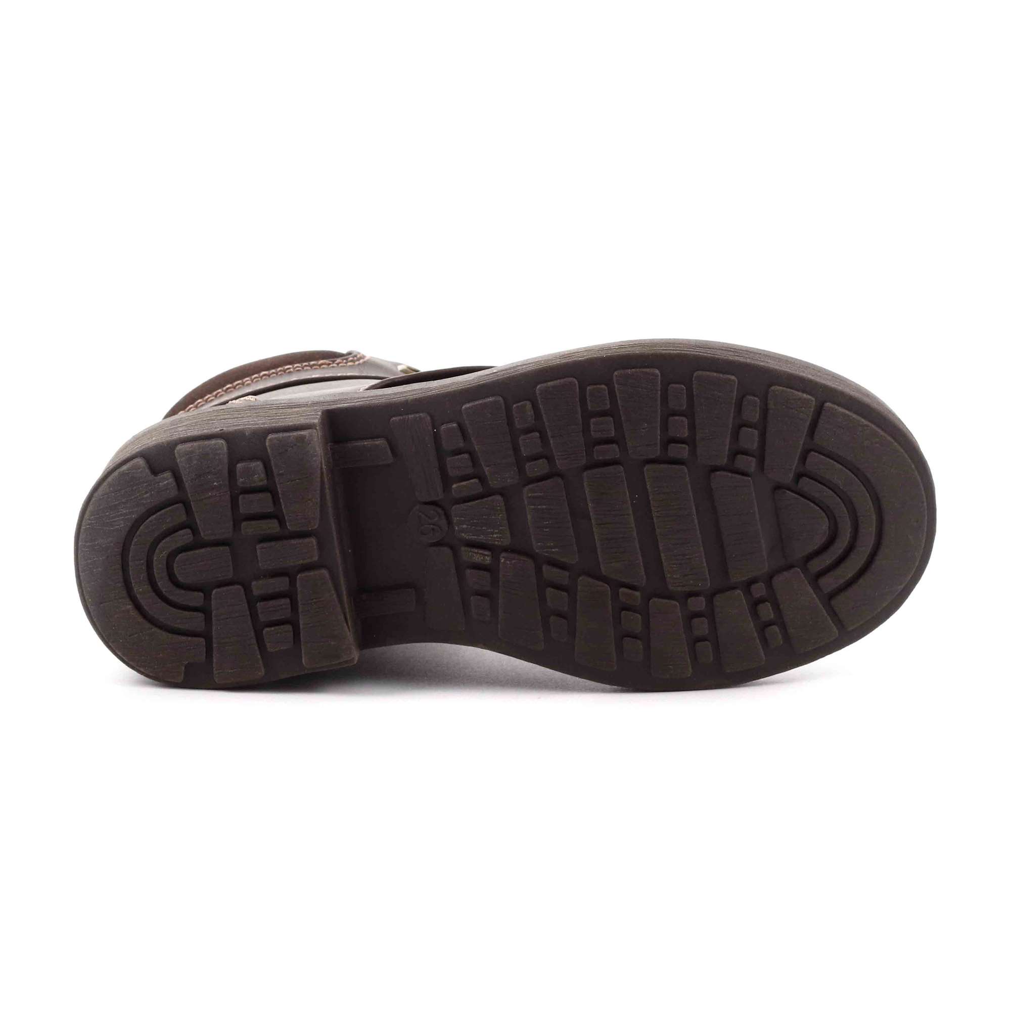 Scarpa Alta Asso Bambino Marrone Scarpa Alta Asso Bambino Marrone Scarpe 35 - 38252