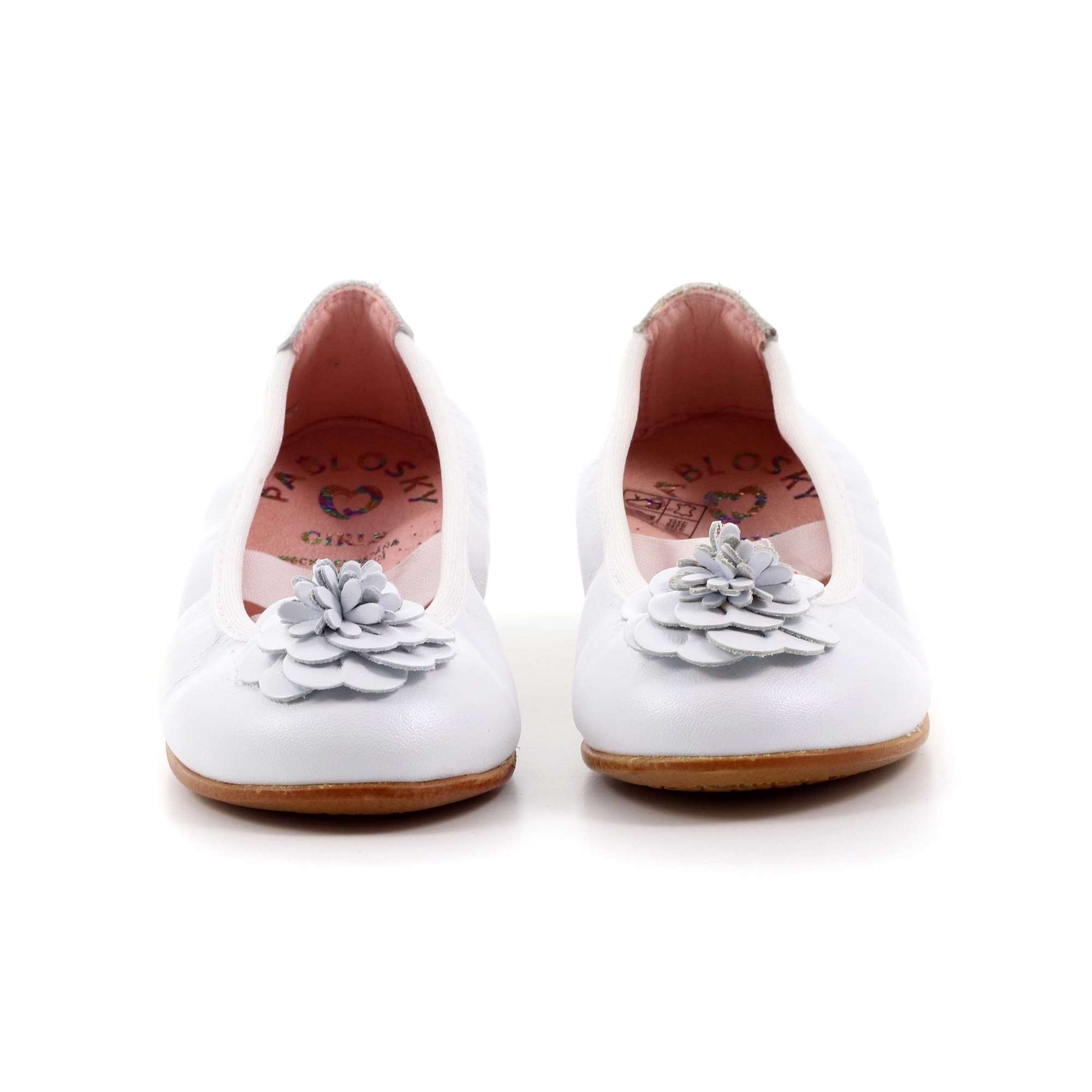 Ballerina Pablosky Bambina Bianco Ballerina Pablosky Bambina Bianco Scarpe 21 - 314305