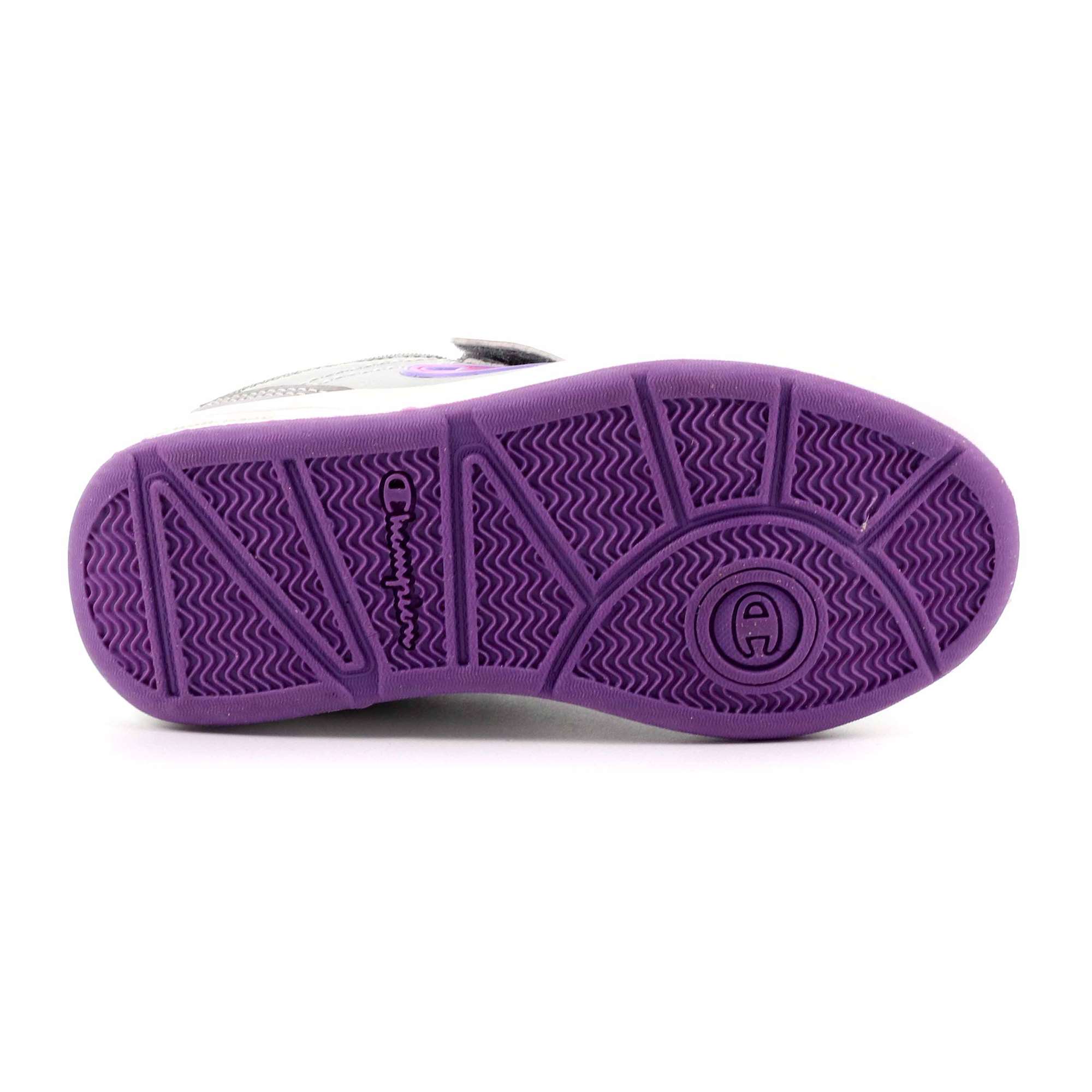 Scarpa Allacciata Champion Bambina Argento Scarpa Allacciata Champion Bambina Argento Scarpe 195 - S30724