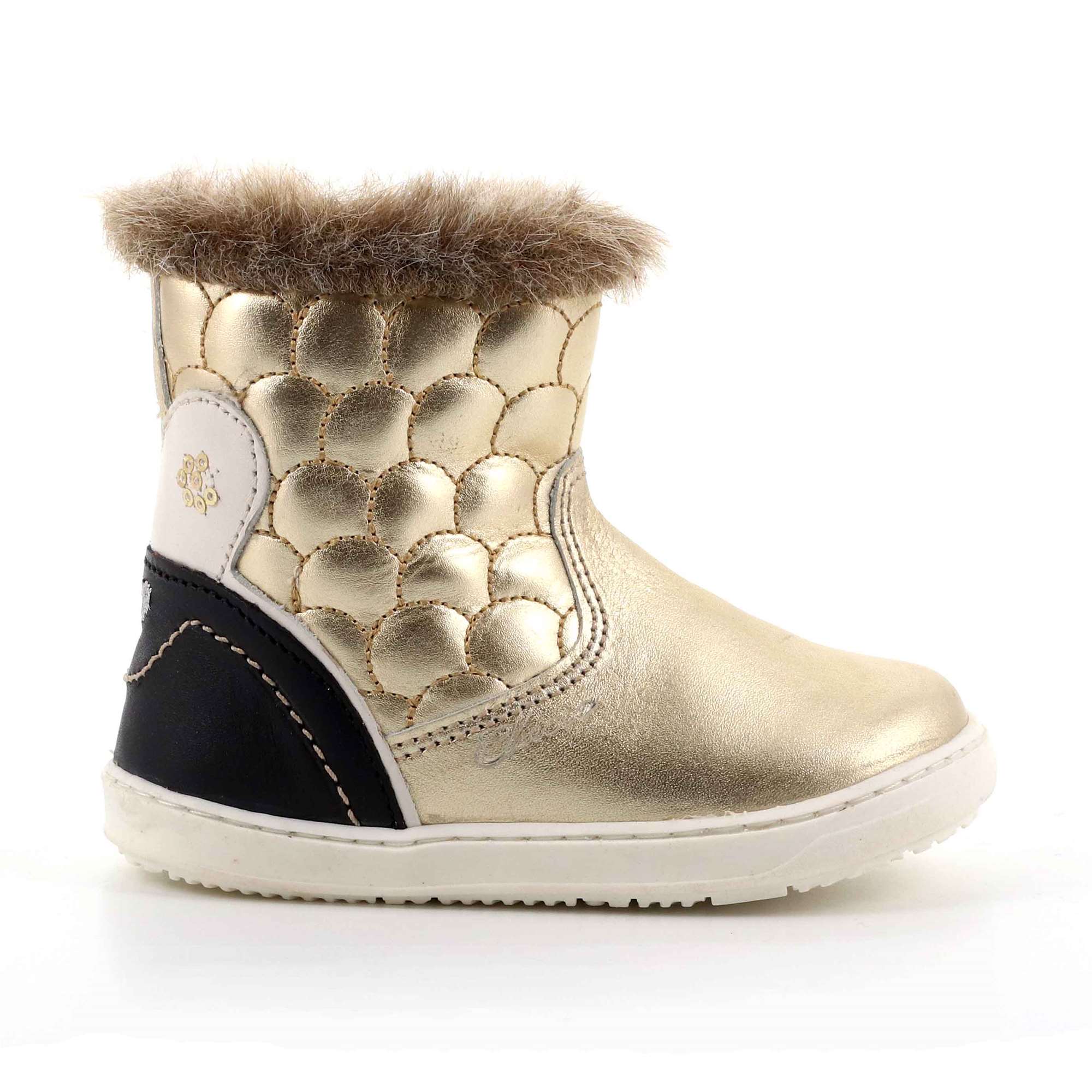 Stivaletto Chicco Bambina Oro Stivaletto Chicco Bambina Oro Scarpe 210 - 01056525 010