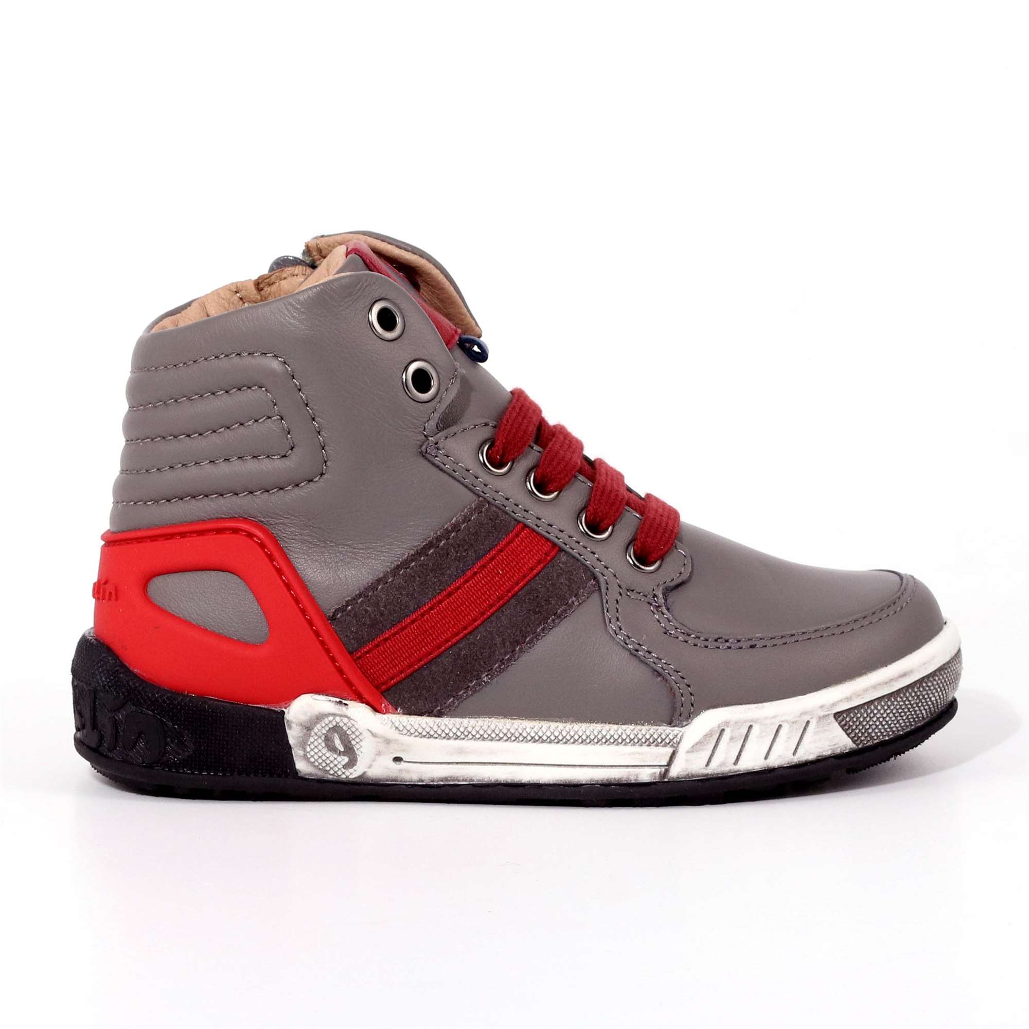 Scarpa Alta Garvalin Bambino Grigio Scarpa Alta Garvalin Bambino Grigio Scarpe 13 - 161751