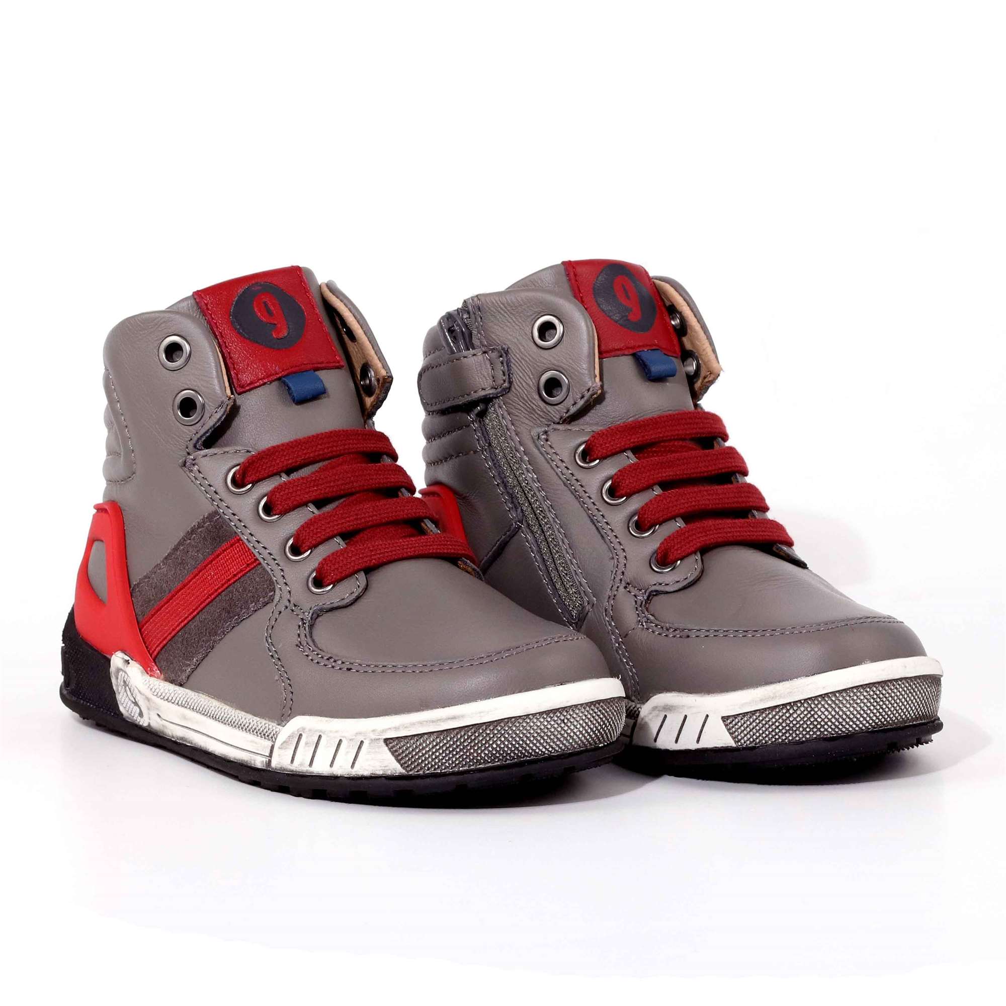 Scarpa Alta Garvalin Bambino Grigio Scarpa Alta Garvalin Bambino Grigio Scarpe 13 - 161751