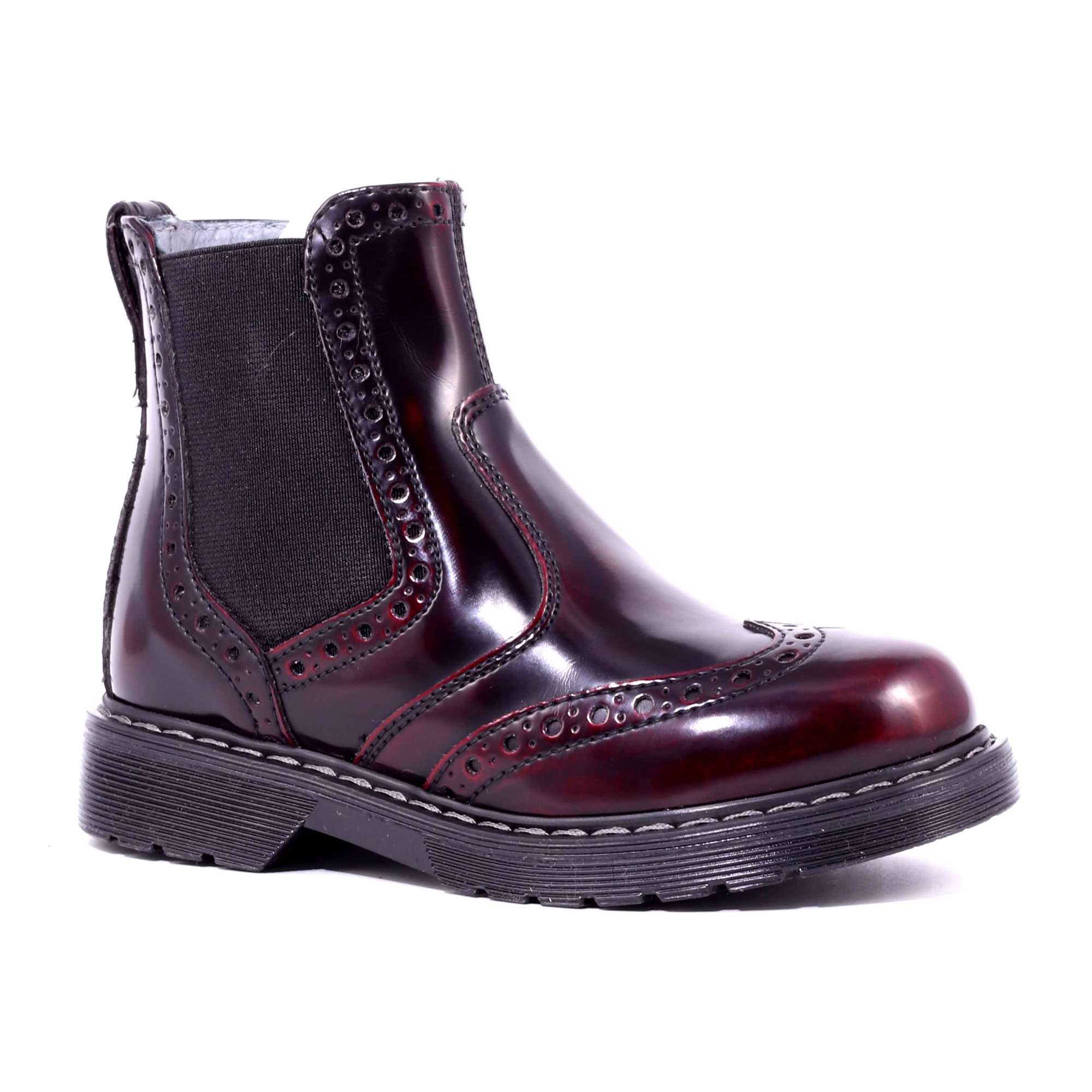Stivaletto Nero Giardini Bambino Bordeaux Stivaletto Nero Giardini Bambino Bordeaux Scarpe 245 - A624042M 613