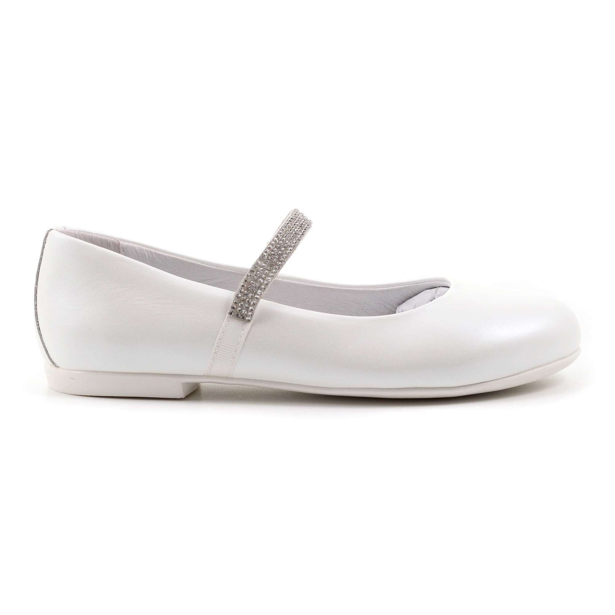 Ballerina Cerimonia Mazzarino Bambina Bianco Ballerina Cerimonia Mazzarino Bambina Bianco Scarpe 3 - 30022K-1