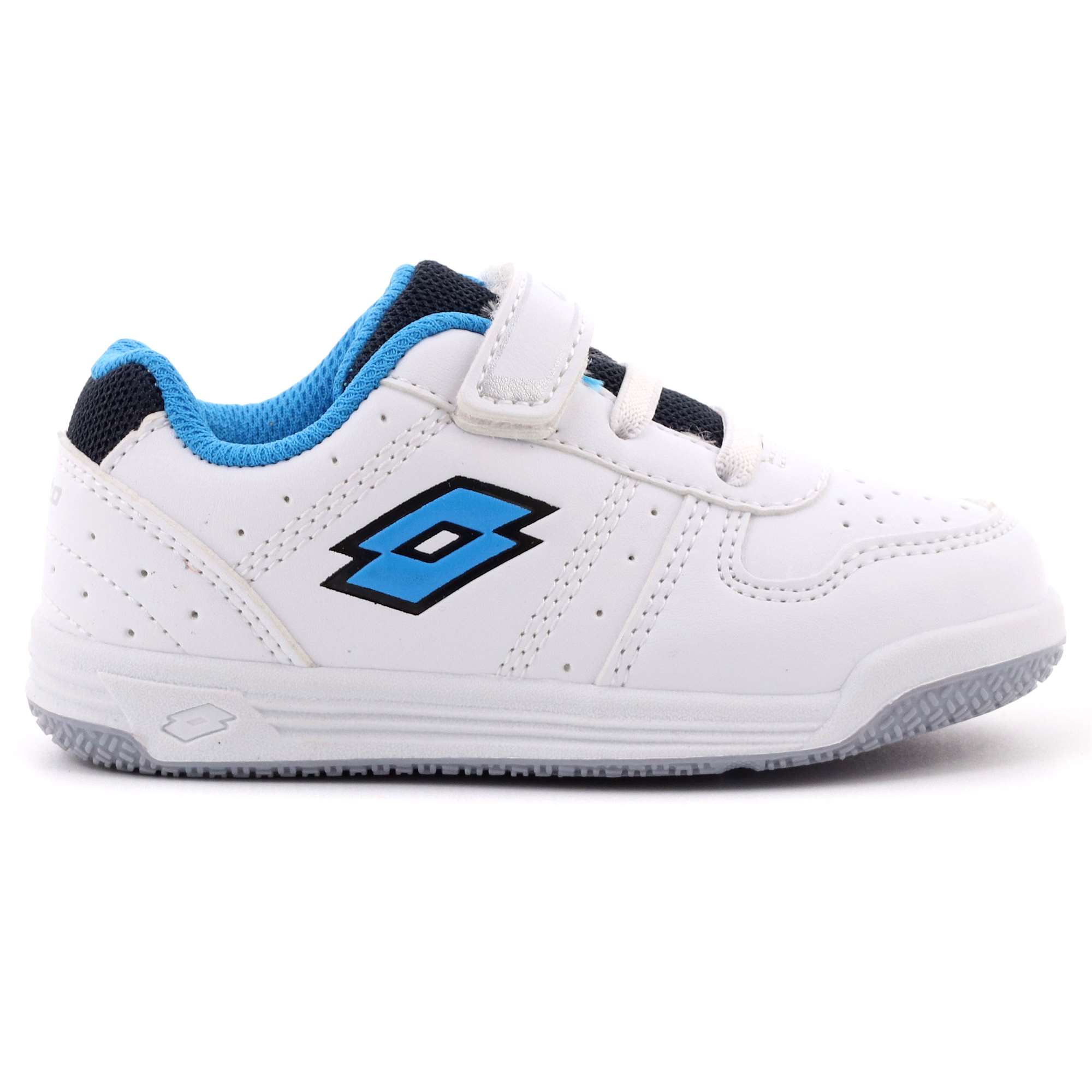 Scarpa Strappi + Elastico Lotto Bambino Bianco Scarpa Strappi + Elastico Lotto Bambino Bianco Scarpe 2 - S9495