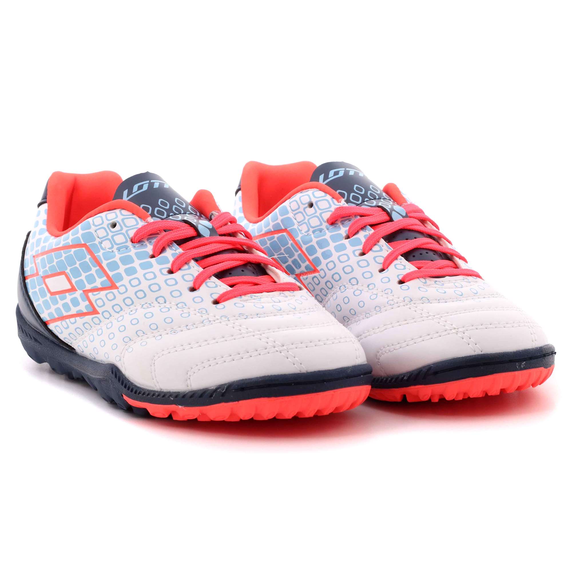 Scarpa Calcetto Lotto Bambino Bianco Scarpa Calcetto Lotto Bambino Bianco Scarpe 17 - S9699