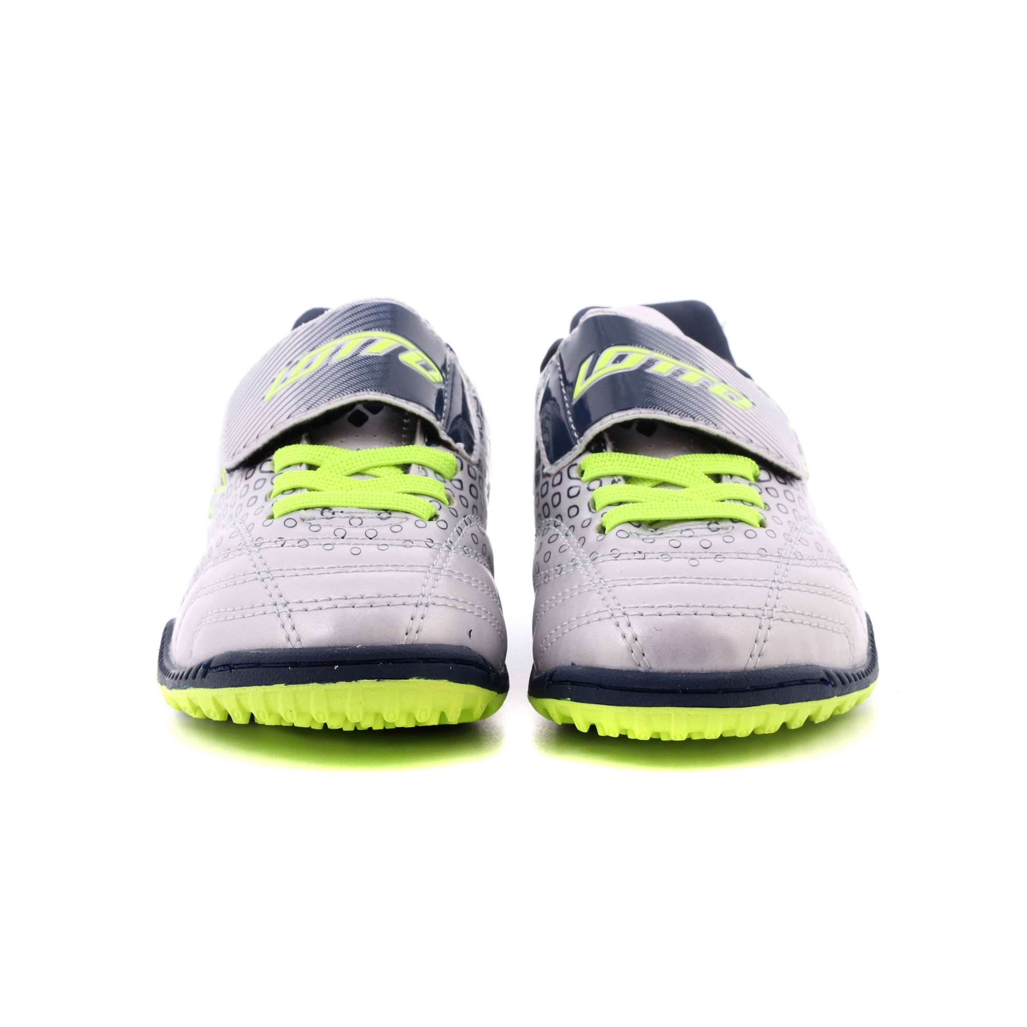 Scarpa Calcetto Lotto Bambino Argento Scarpa Calcetto Lotto Bambino Argento Scarpe 20 - S9695