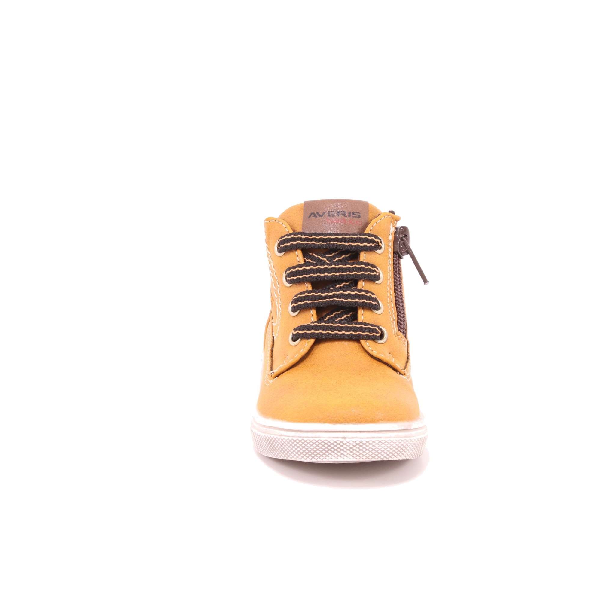 Scarpa Allacciata Averis Bambino Giallo Ocra Scarpa Allacciata Averis Bambino Giallo Ocra Scarpe 4 - AVER180A