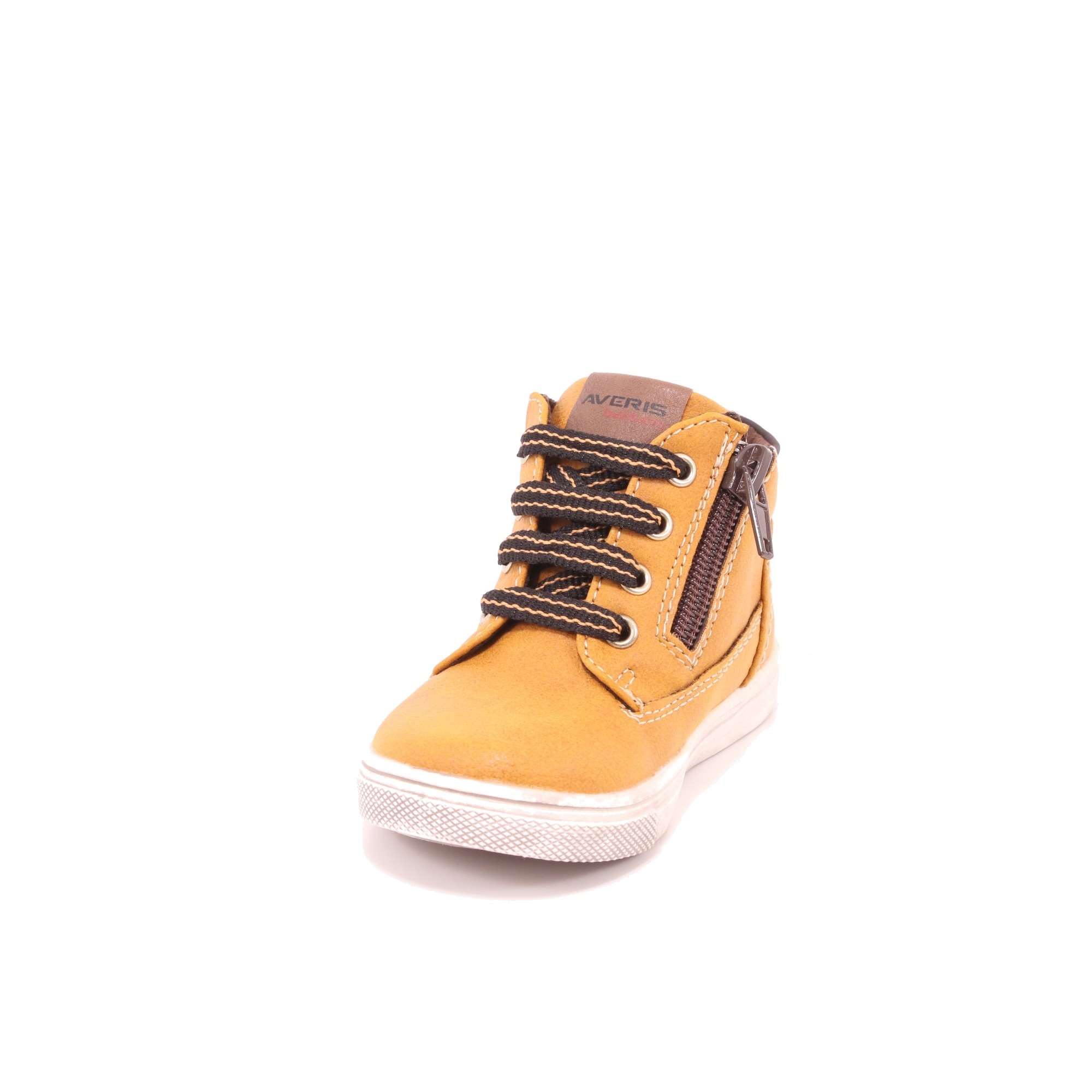Scarpa Allacciata Averis Bambino Giallo Ocra Scarpa Allacciata Averis Bambino Giallo Ocra Scarpe 4 - AVER180A