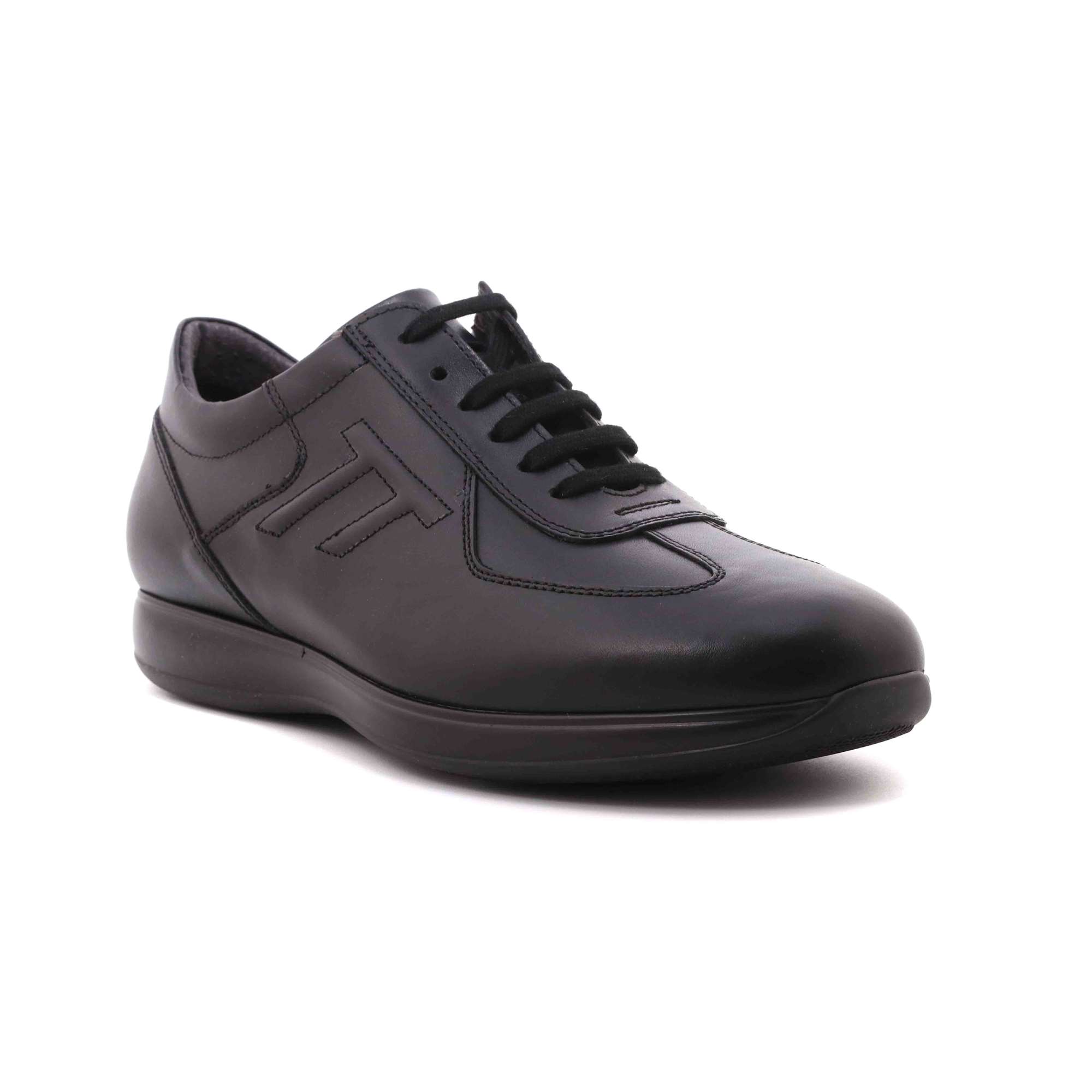 Scarpa Allacciata Stone Haven Uomo Nero Scarpa Allacciata Stone Haven Uomo Nero Scarpe 6 - 18279