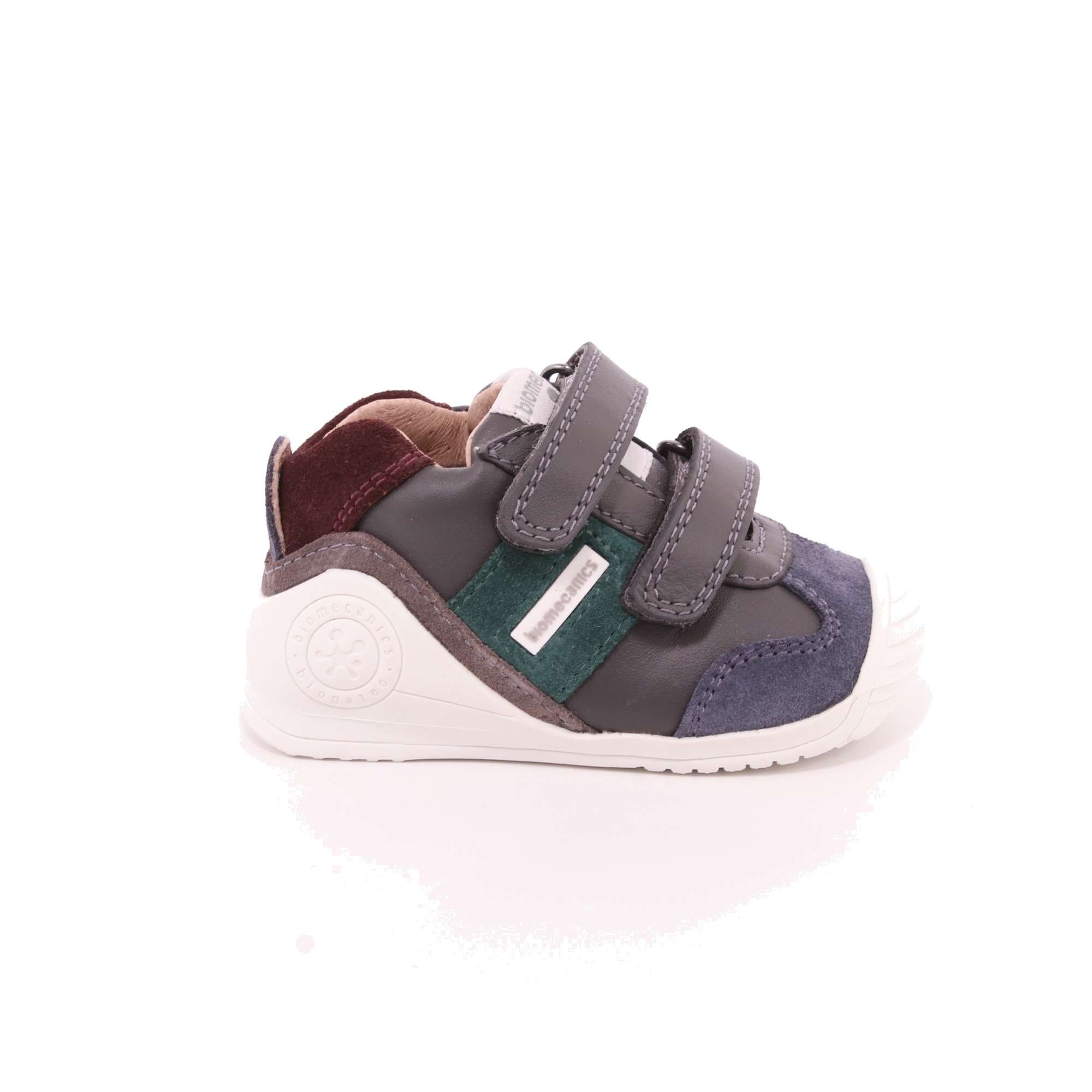 Scarpa Strappi Biomecanics Bambino Grigio Scarpa Strappi Biomecanics Bambino Grigio Scarpe 25 - 171151