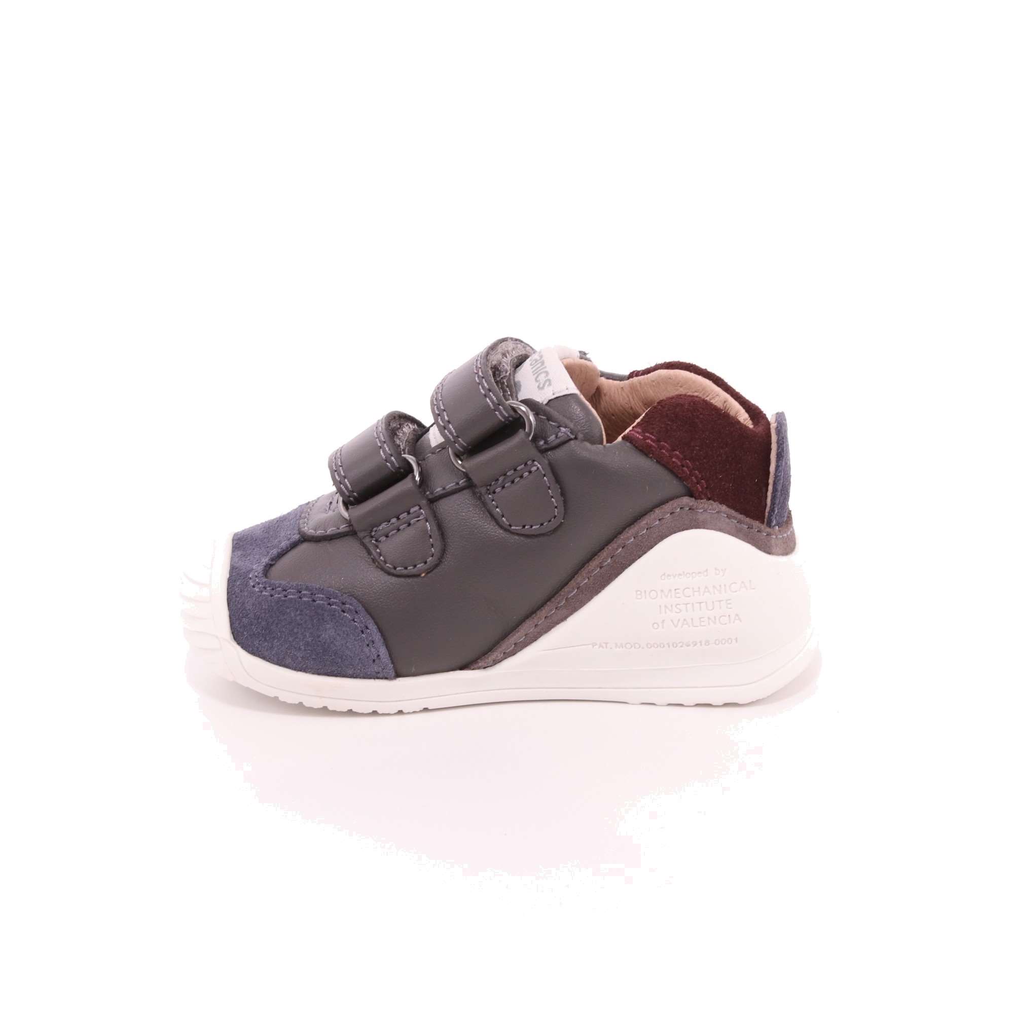 Scarpa Strappi Biomecanics Bambino Grigio Scarpa Strappi Biomecanics Bambino Grigio Scarpe 25 - 171151