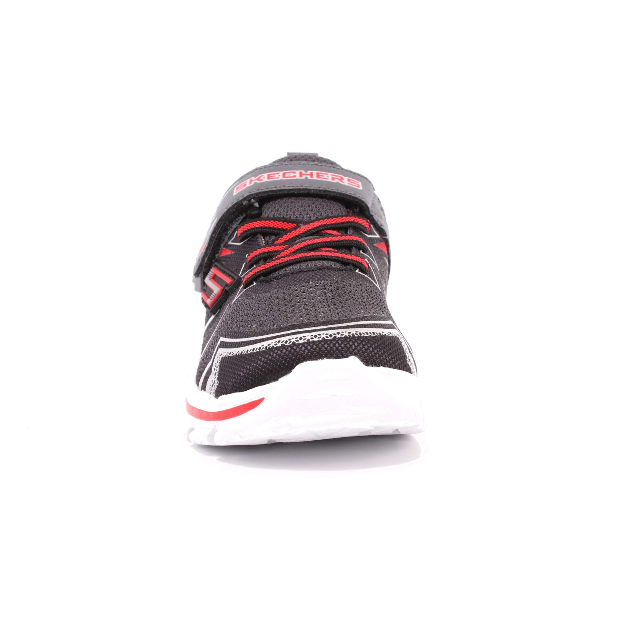 Scarpa Strappi + Elastico Skechers Bambino Nero Scarpa Strappi + Elastico Skechers Bambino Nero Scarpe 17 - 9538N