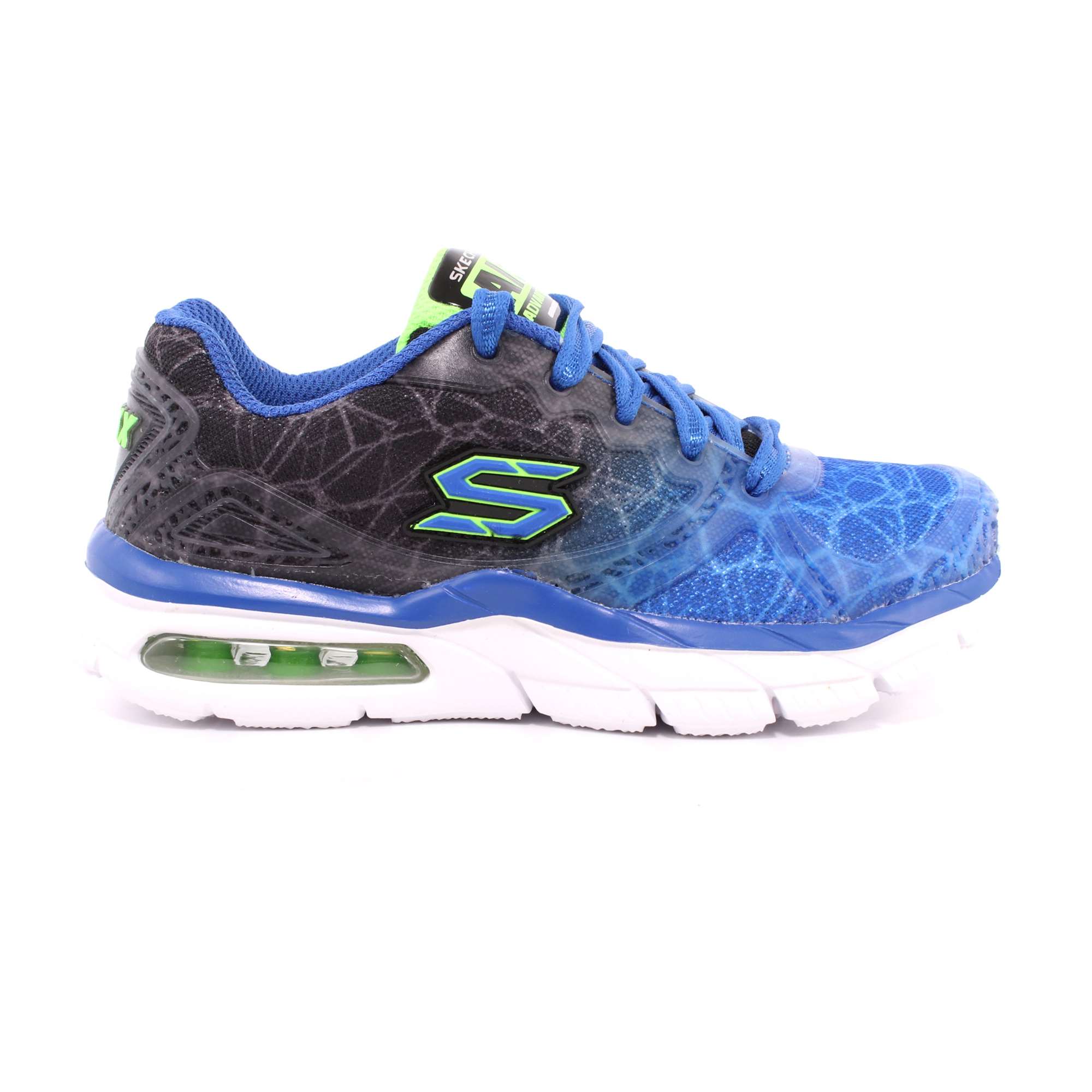 Scarpa Allacciata Skechers Bambino Azzurro Scarpa Allacciata Skechers Bambino Azzurro Scarpe 19 - 97465L