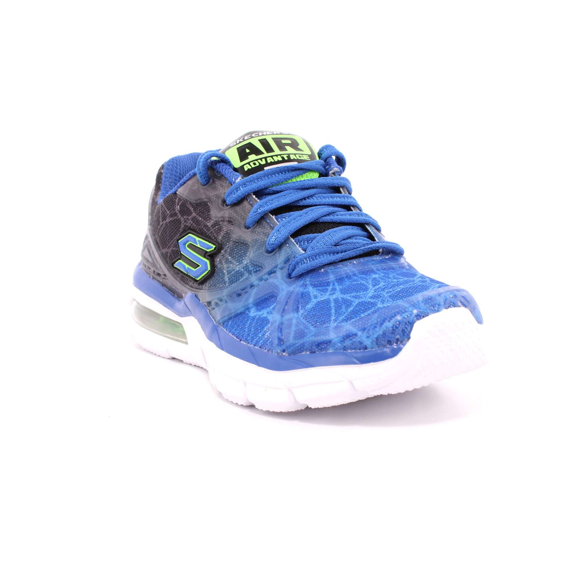 Scarpa Allacciata Skechers Bambino Azzurro Scarpa Allacciata Skechers Bambino Azzurro Scarpe 19 - 97465L