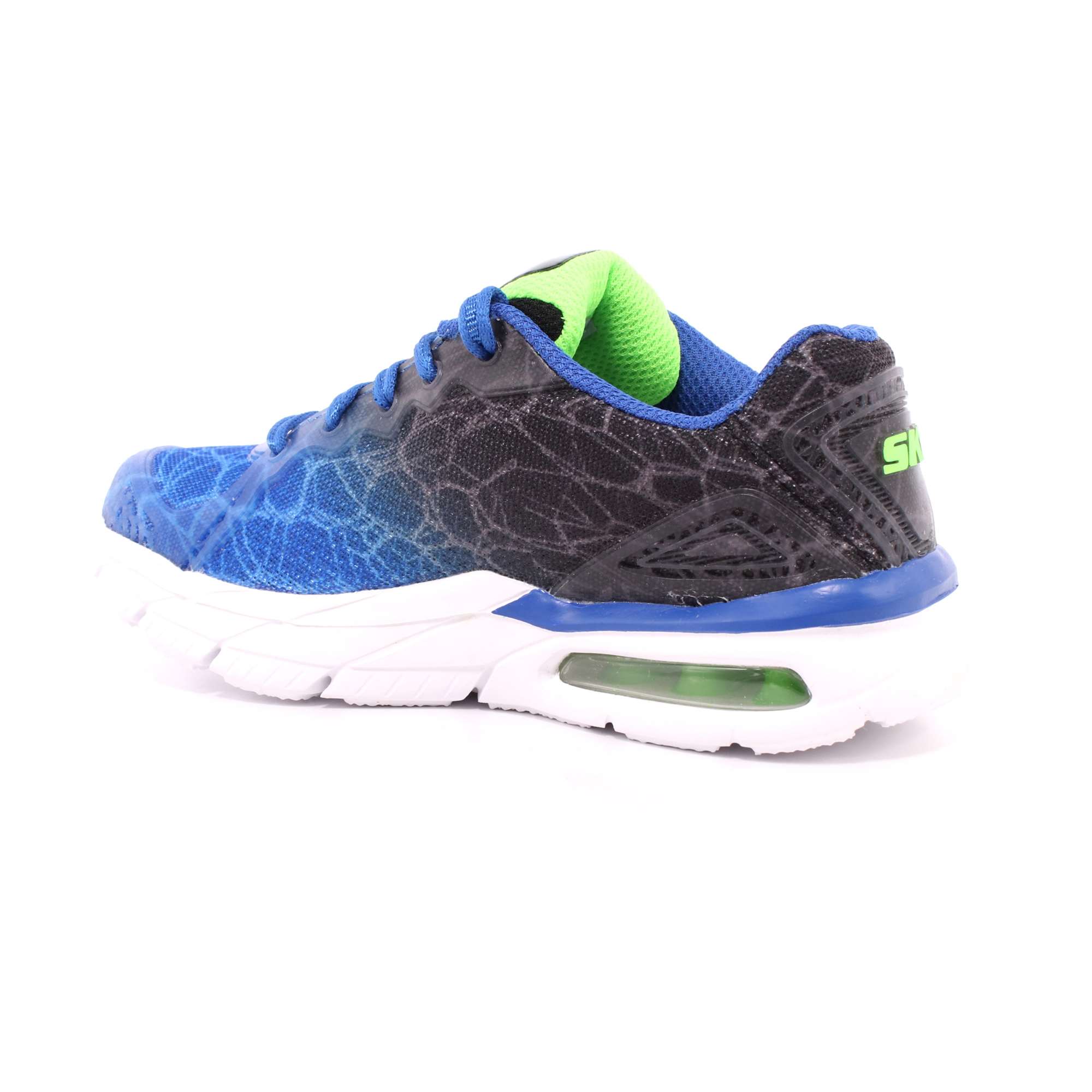 Scarpa Allacciata Skechers Bambino Azzurro Scarpa Allacciata Skechers Bambino Azzurro Scarpe 19 - 97465L