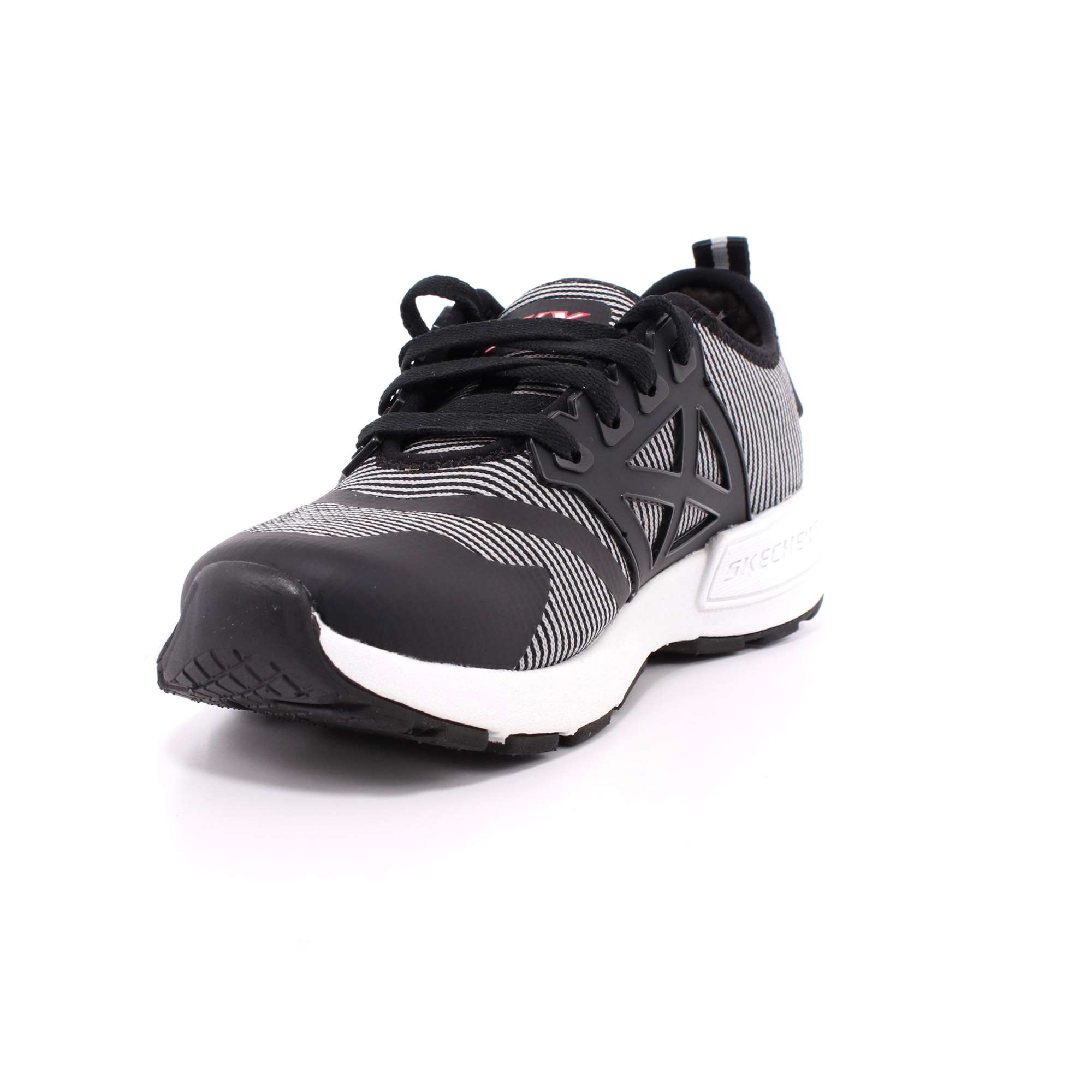 Scarpa Allacciata Skechers Bambino Nero Scarpa Allacciata Skechers Bambino Nero Scarpe 21 - 97671L