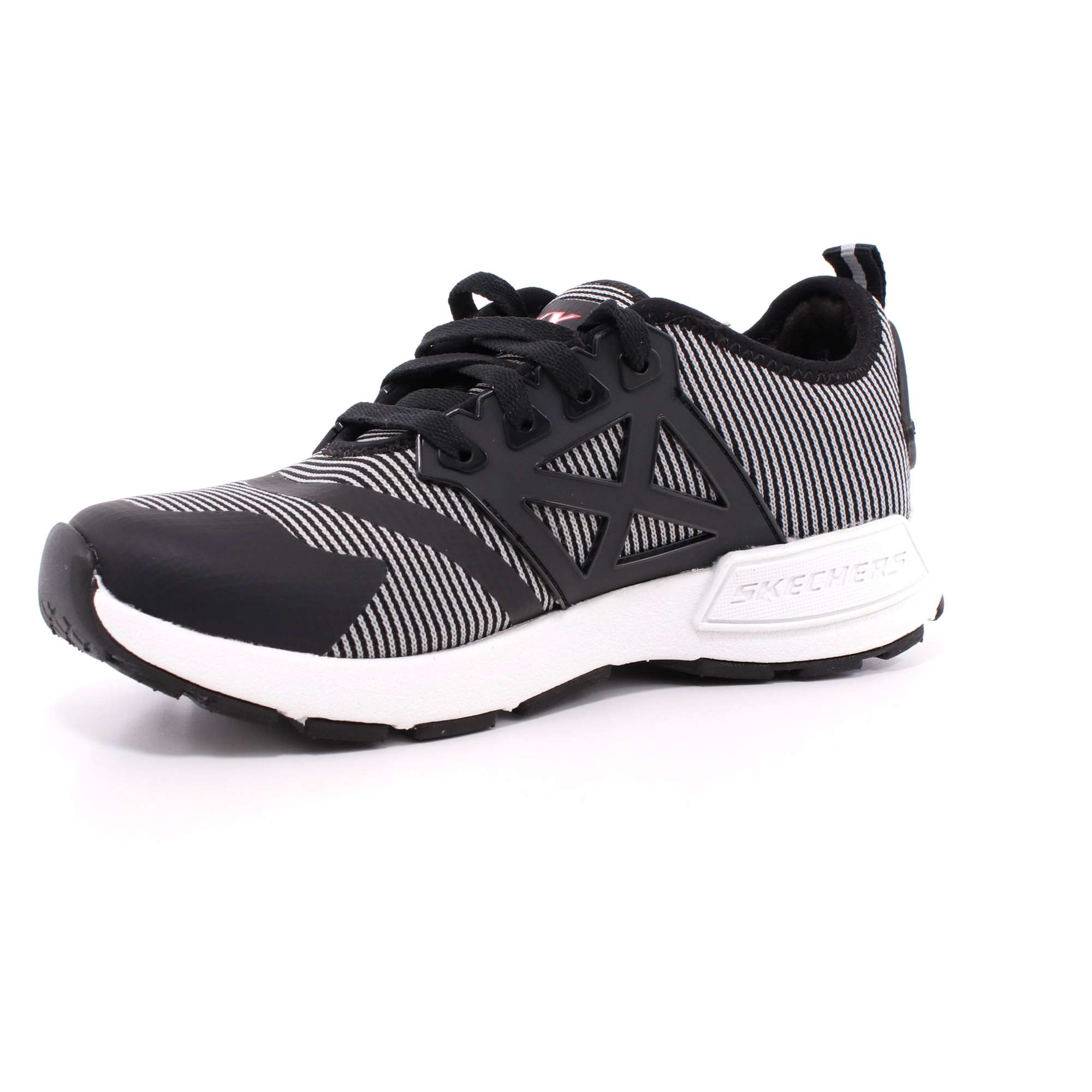 Scarpa Allacciata Skechers Bambino Nero Scarpa Allacciata Skechers Bambino Nero Scarpe 21 - 97671L
