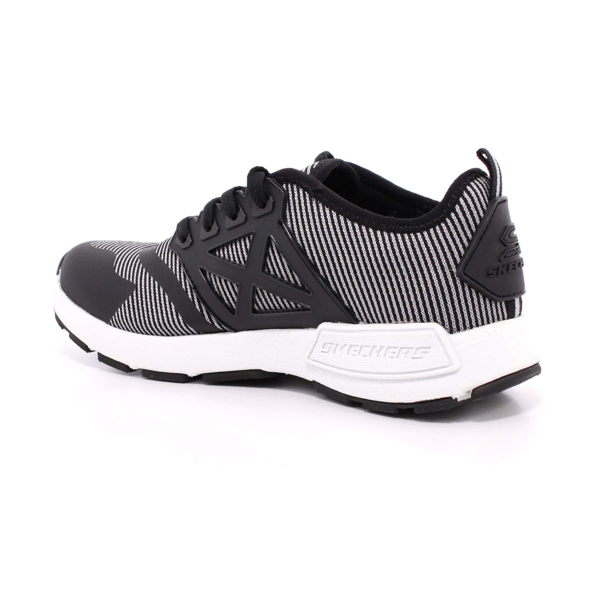 Scarpa Allacciata Skechers Bambino Nero Scarpa Allacciata Skechers Bambino Nero Scarpe 21 - 97671L