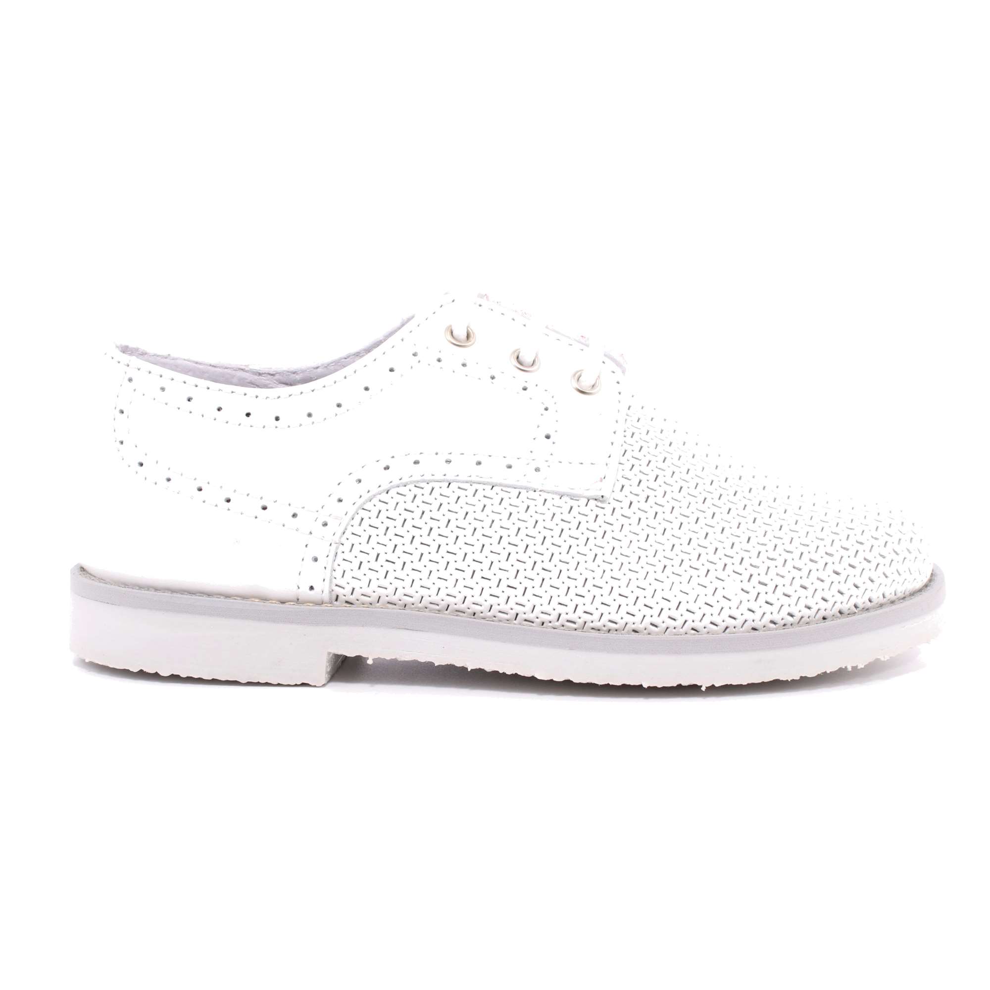 Scarpa Allacciata Sa.ba. Bambino Bianco Scarpa Allacciata Sa.ba. Bambino Bianco Scarpe 3 - 400
