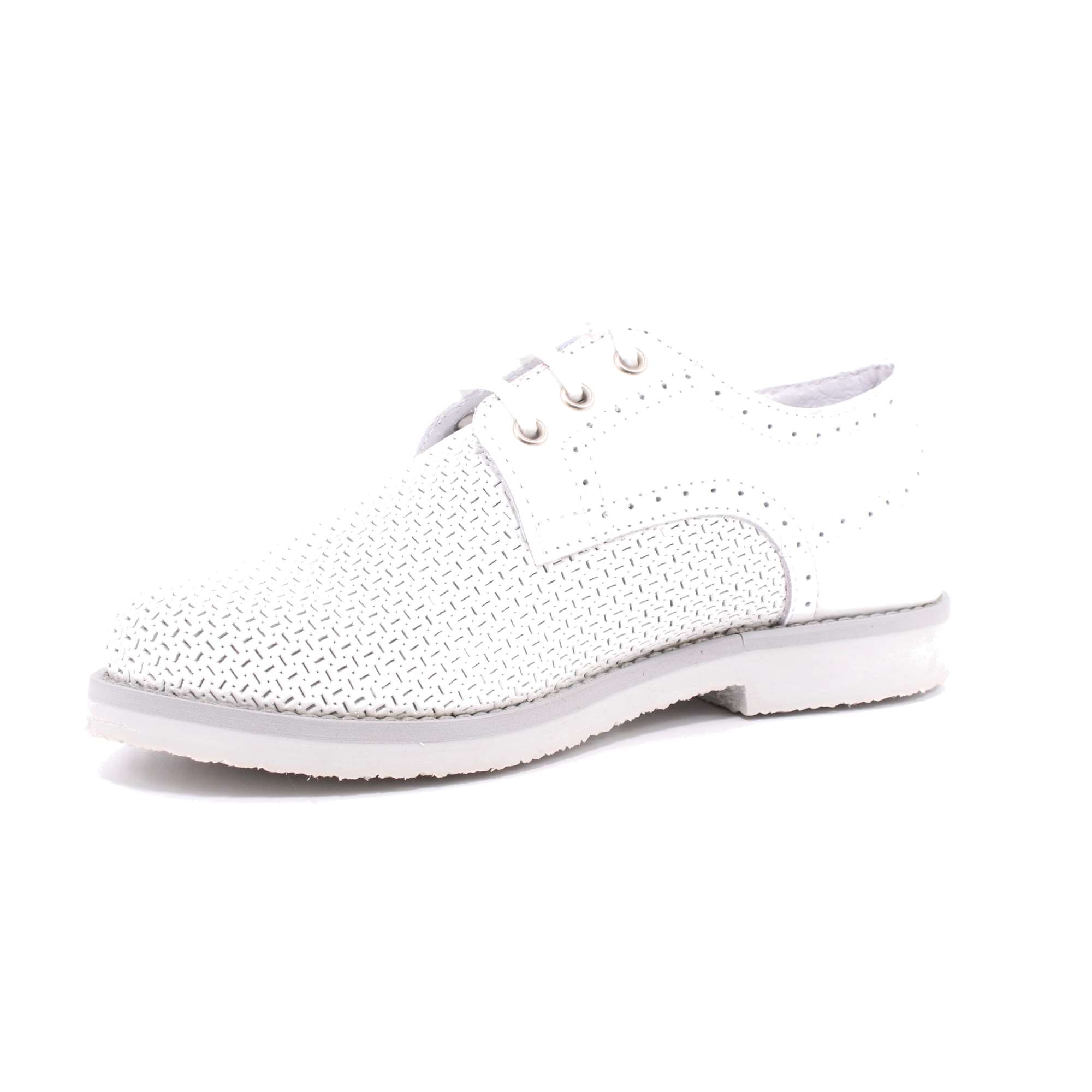 Scarpa Allacciata Sa.ba. Bambino Bianco Scarpa Allacciata Sa.ba. Bambino Bianco Scarpe 3 - 400