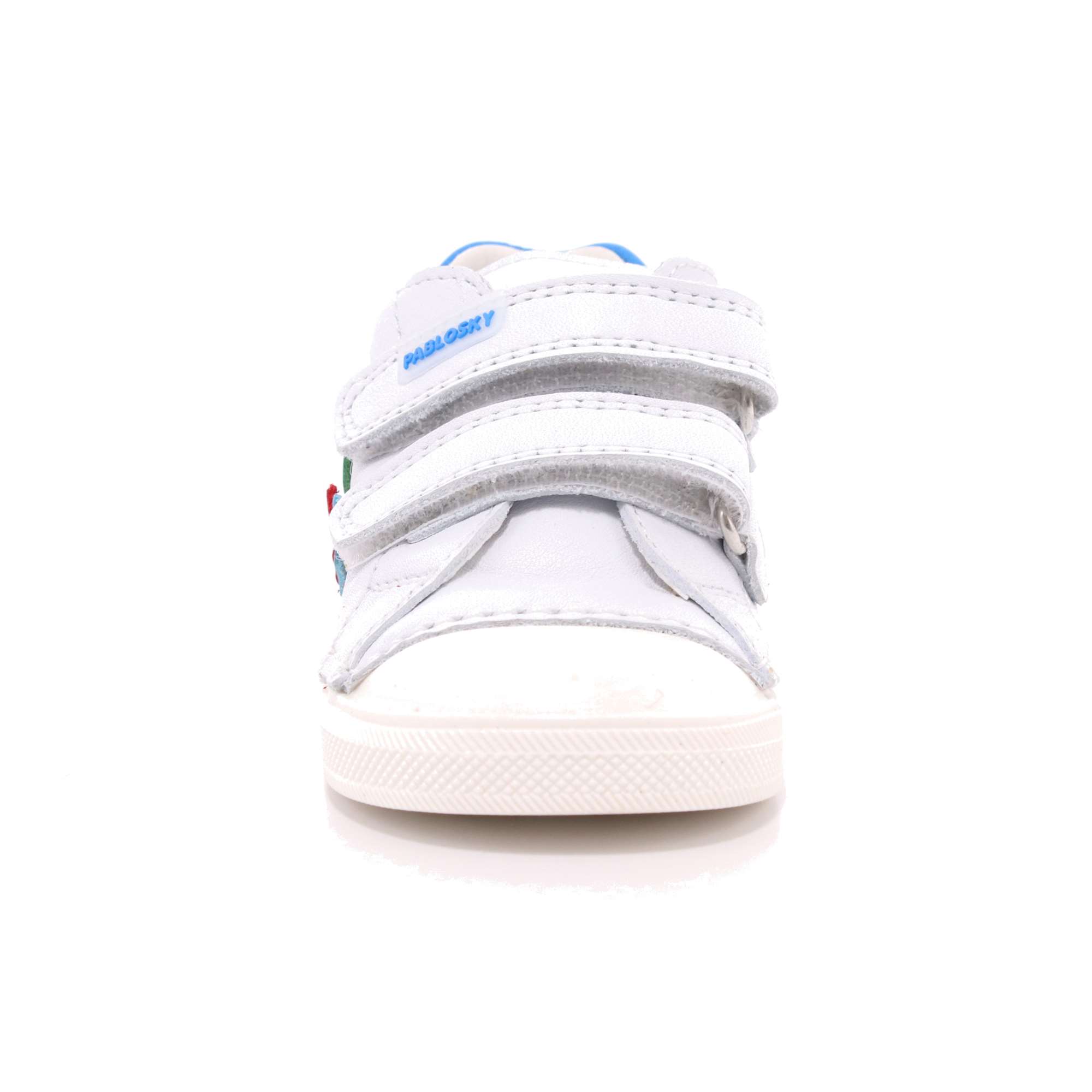 Scarpa Strappi Pablosky Bambino Bianco Scarpa Strappi Pablosky Bambino Bianco Scarpe 155 - 021905