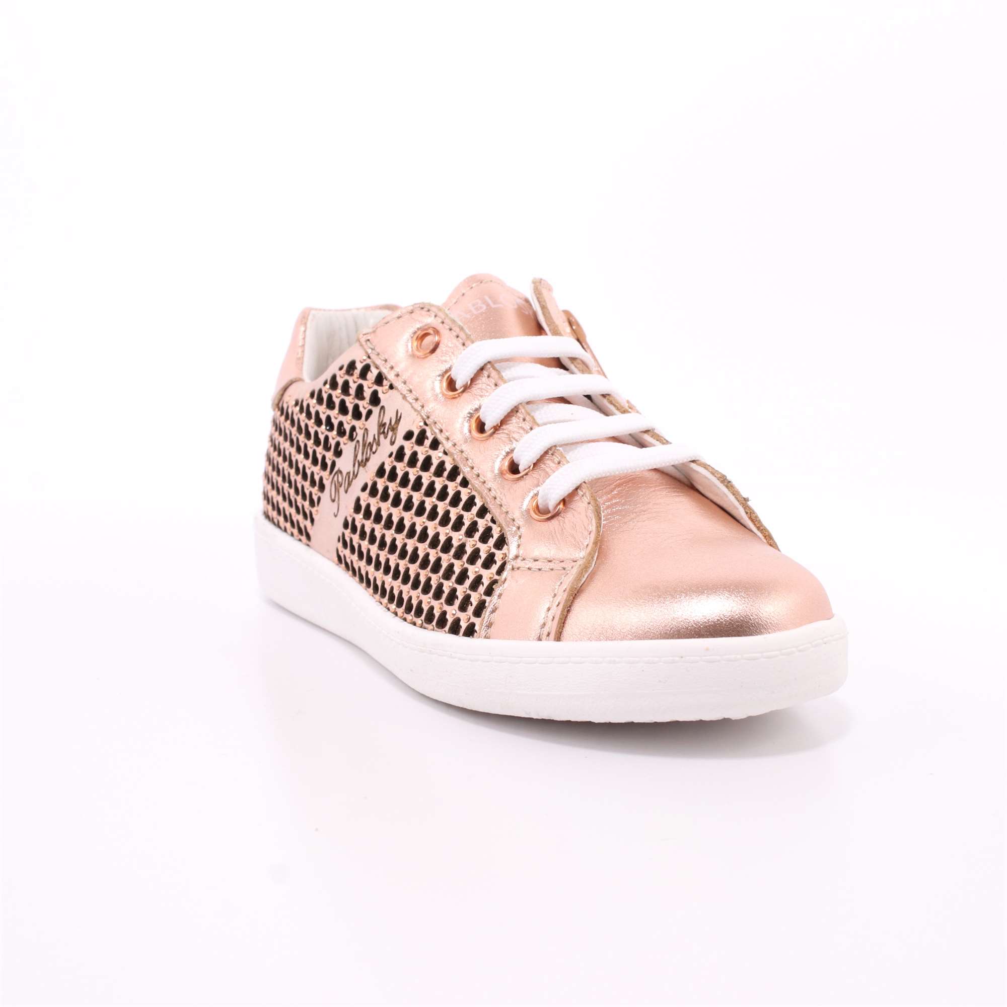Scarpa Allacciata Pablosky Bambina Platino Scarpa Allacciata Pablosky Bambina Platino Scarpe 163 - 271090