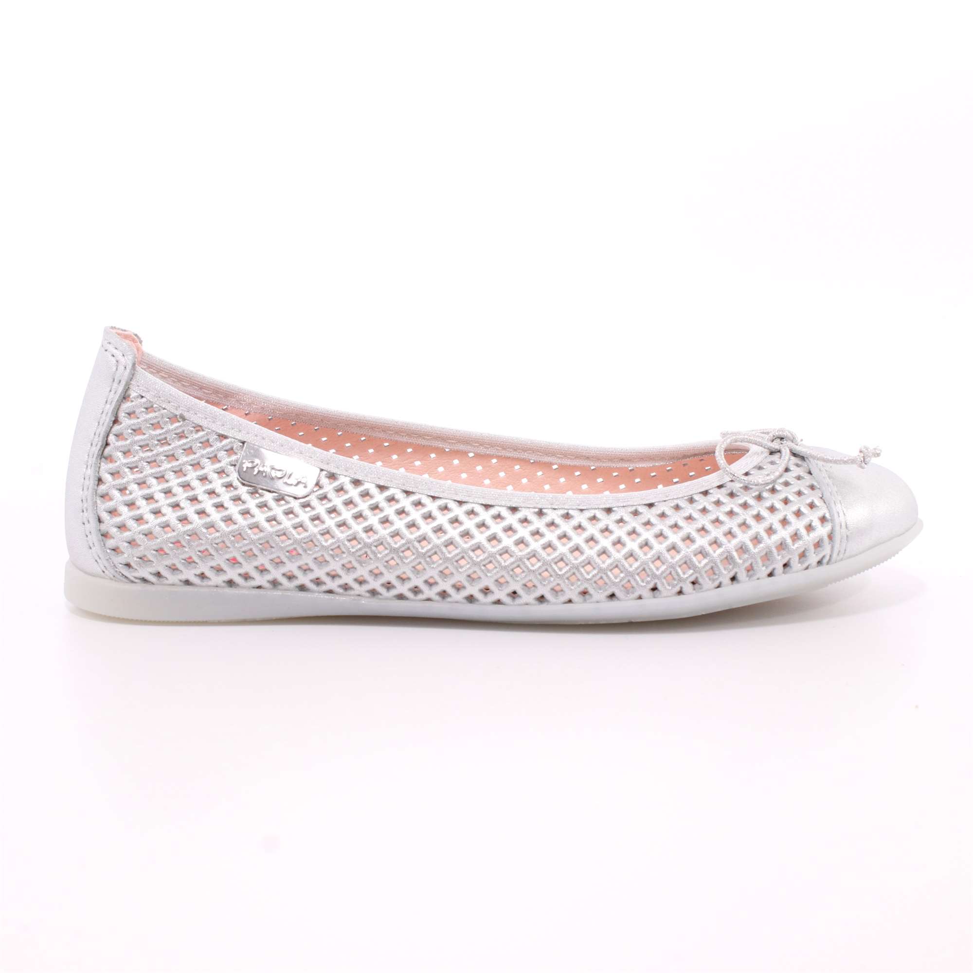 Ballerina Cerimonia Pablosky Bambina Platino Ballerina Cerimonia Pablosky Bambina Platino Scarpe 178 - 830950