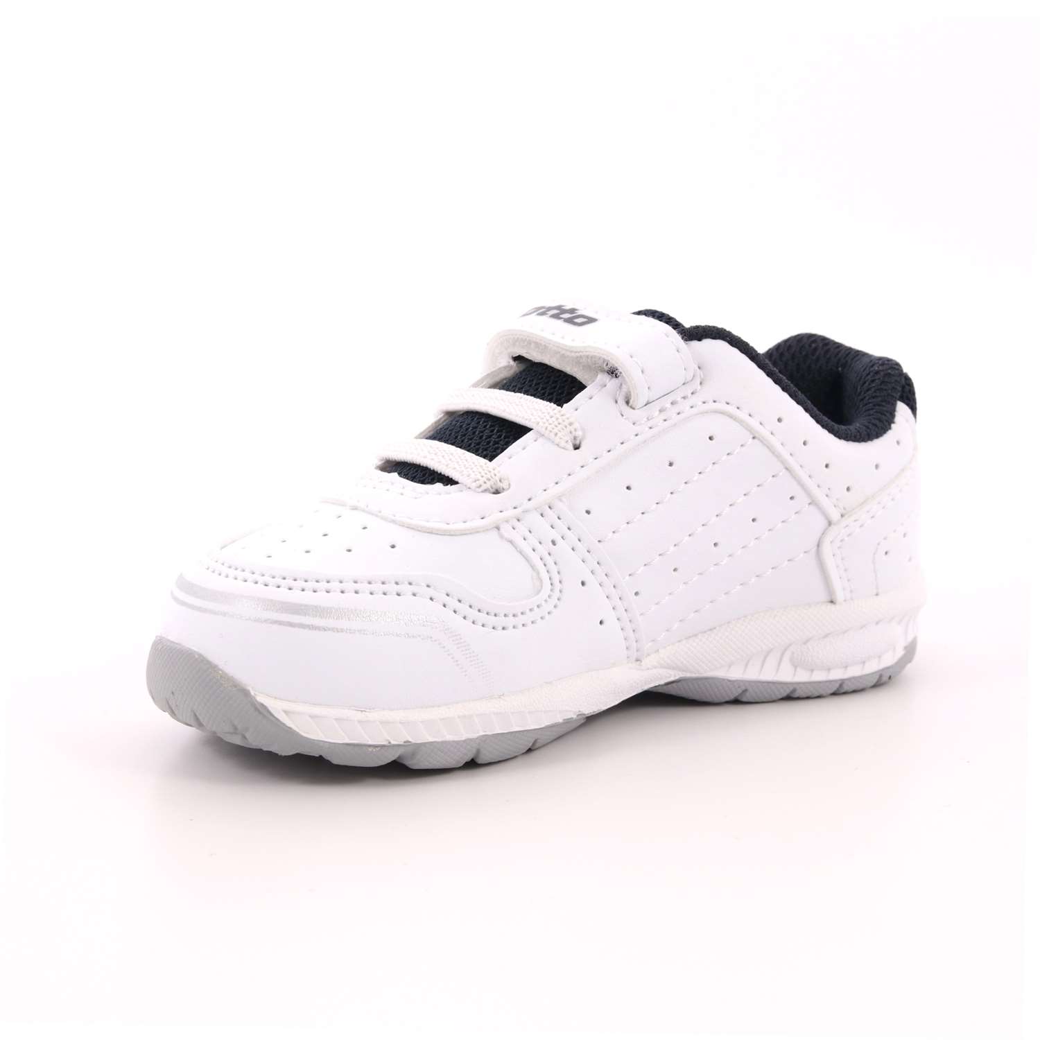 Scarpa Strappi + Elastico Lotto Bambino Bianco Scarpa Strappi + Elastico Lotto Bambino Bianco Scarpe 39 - S1524