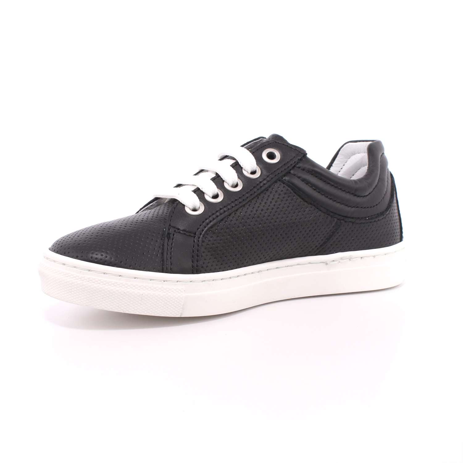 Scarpa Allacciata Melania Bambino Nero Scarpa Allacciata Melania Bambino Nero Scarpe 406 - ME6086F8E.C