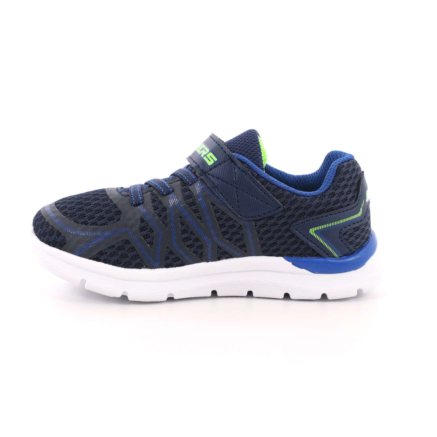 Scarpa Strappi + Elastico Skechers Bambino Blu Scarpa Strappi + Elastico Skechers Bambino Blu Scarpe 25 - 95046N
