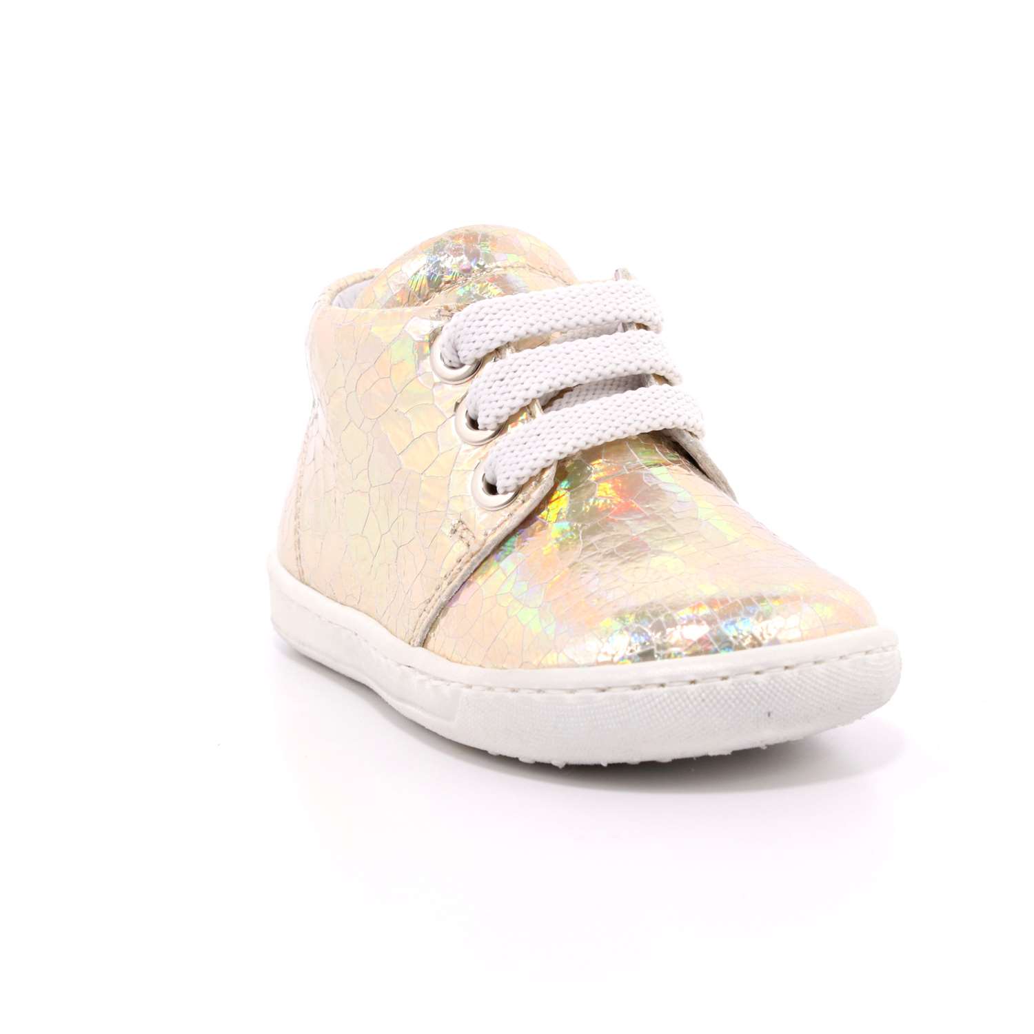 Scarpa Allacciata Panda Bambina Oro Scarpa Allacciata Panda Bambina Oro Scarpe 8 - E1800 12