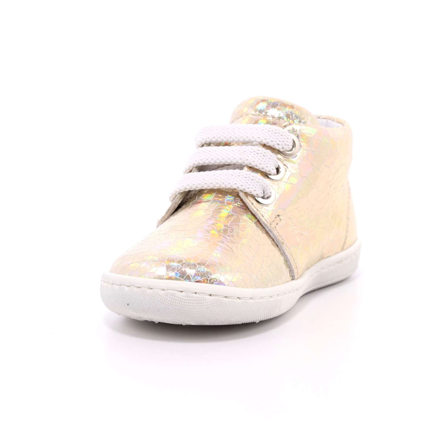 Scarpa Allacciata Panda Bambina Oro Scarpa Allacciata Panda Bambina Oro Scarpe 8 - E1800 12