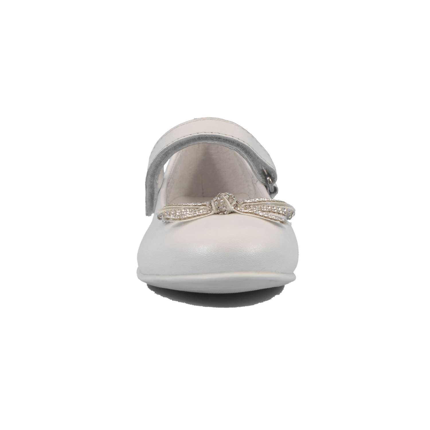 Ballerina Cerimonia Mazzarino Bambina Bianco Ballerina Cerimonia Mazzarino Bambina Bianco Scarpe 17 - 30022F-1