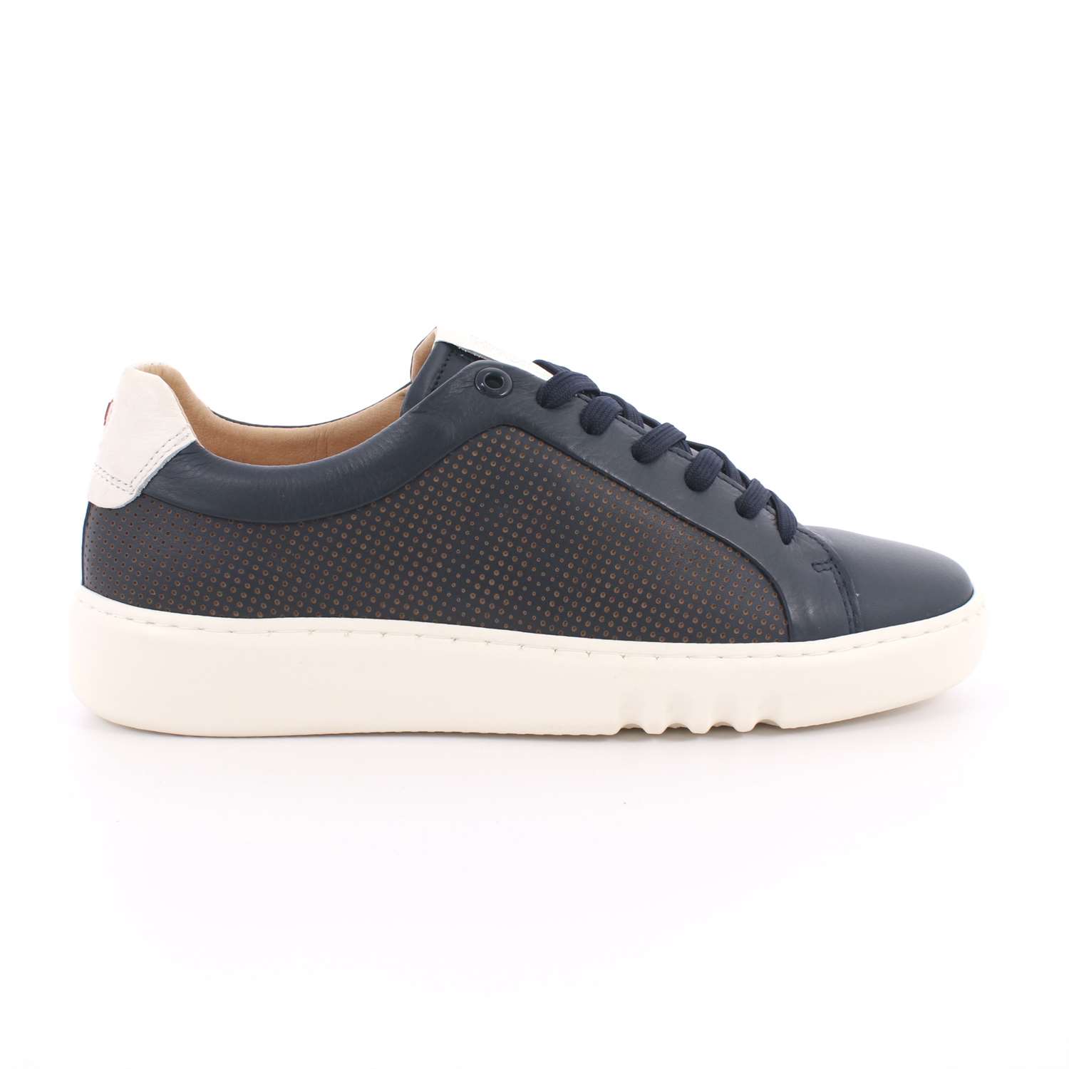 Scarpa Allacciata Impronte Uomo Blu Scarpa Allacciata Impronte Uomo Blu Scarpe 6 - IM81001