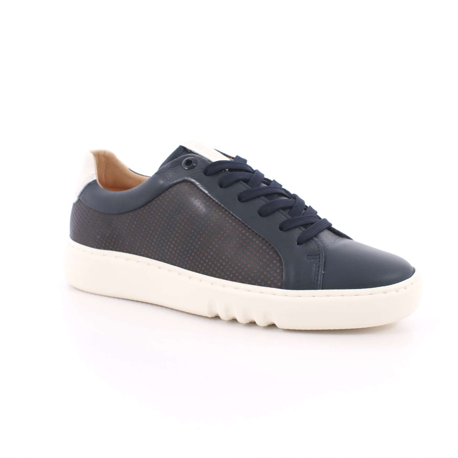 Scarpa Allacciata Impronte Uomo Blu Scarpa Allacciata Impronte Uomo Blu Scarpe 6 - IM81001