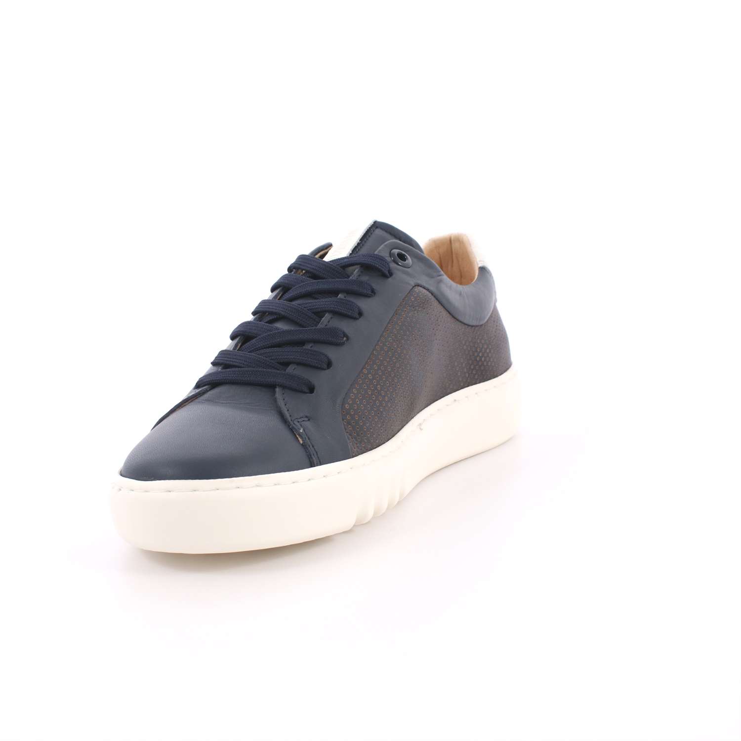 Scarpa Allacciata Impronte Uomo Blu Scarpa Allacciata Impronte Uomo Blu Scarpe 6 - IM81001