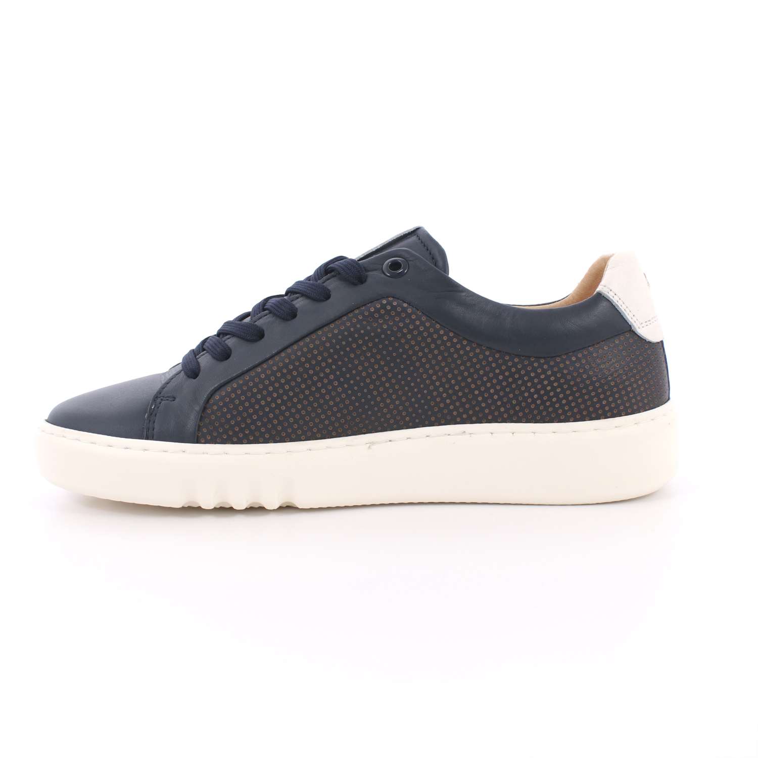 Scarpa Allacciata Impronte Uomo Blu Scarpa Allacciata Impronte Uomo Blu Scarpe 6 - IM81001