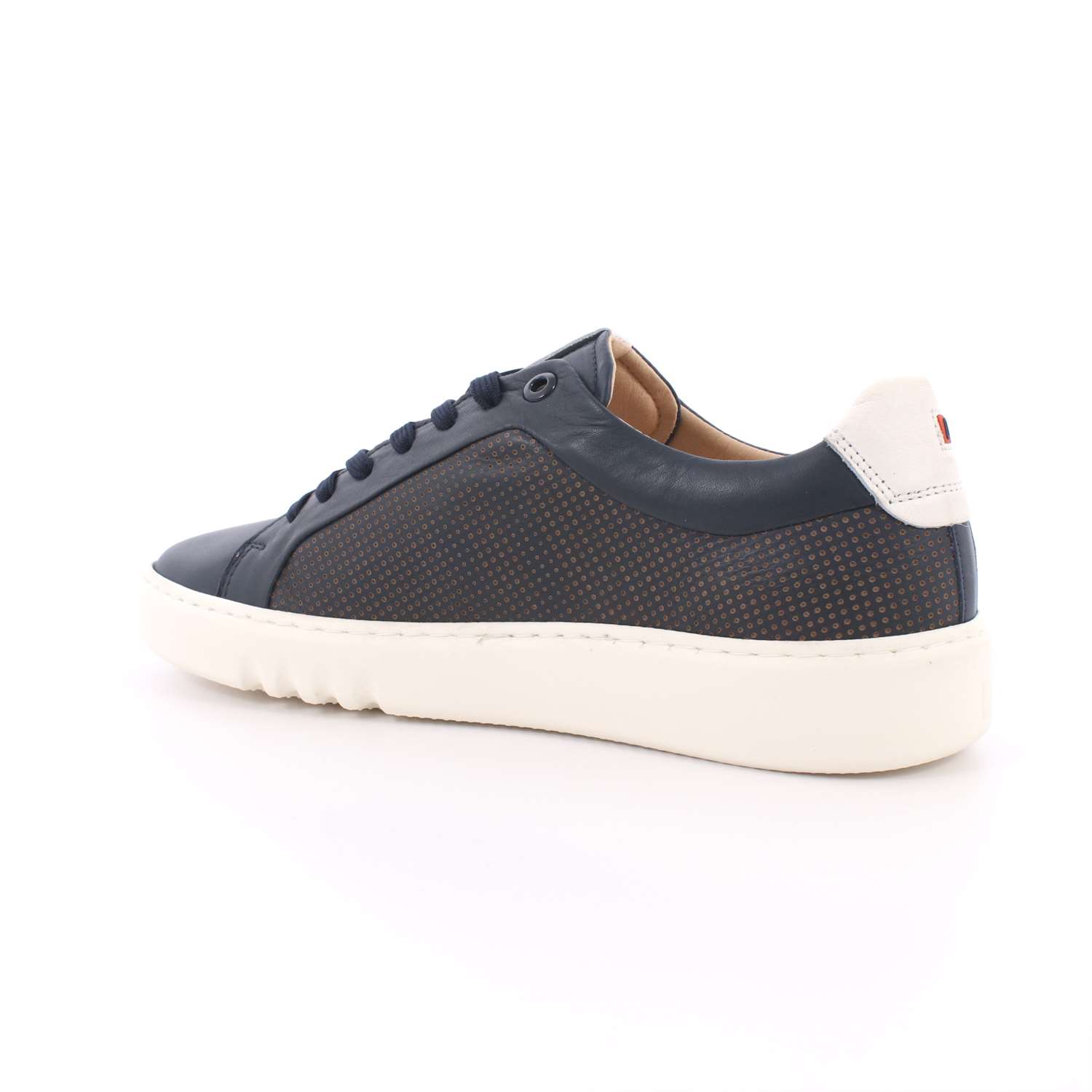 Scarpa Allacciata Impronte Uomo Blu Scarpa Allacciata Impronte Uomo Blu Scarpe 6 - IM81001