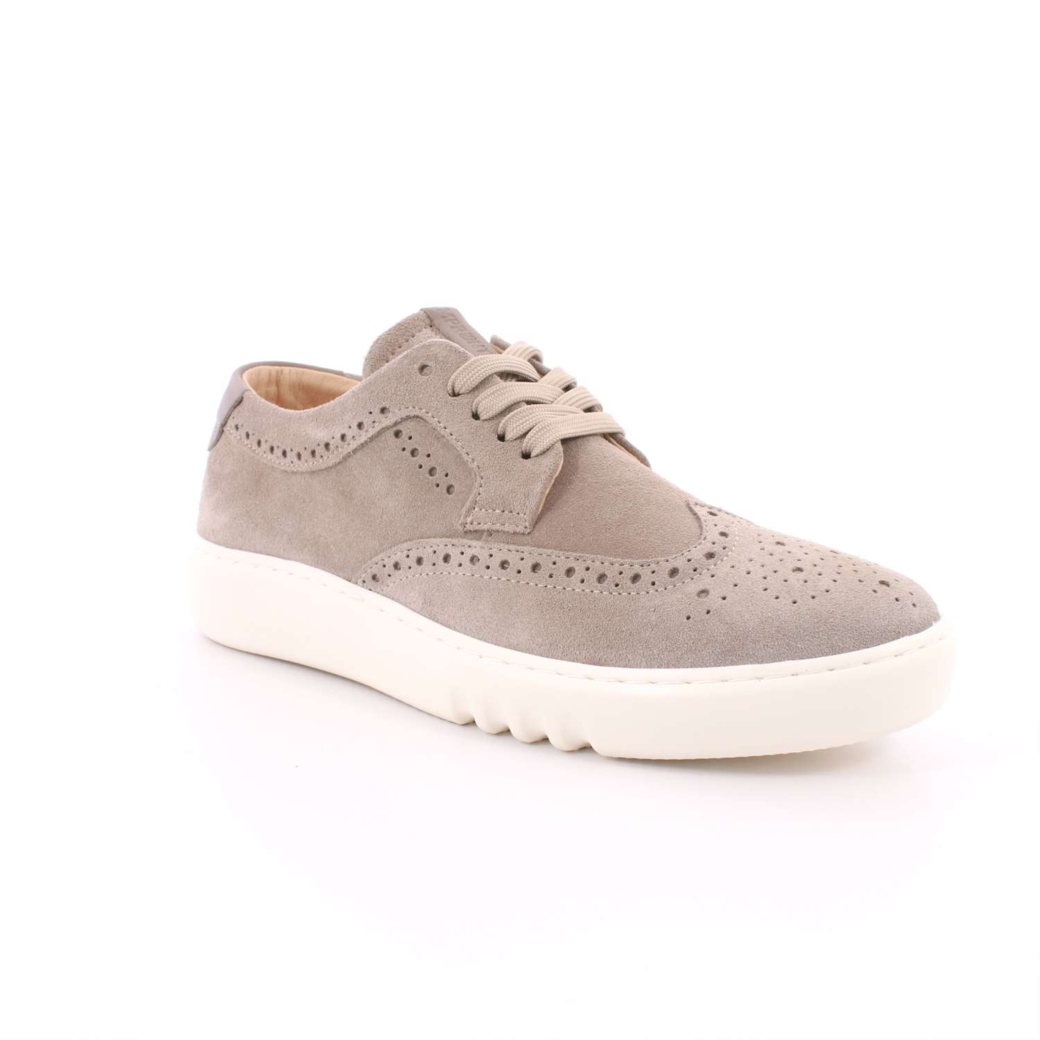 Scarpa Allacciata Impronte Uomo Beige Scarpa Allacciata Impronte Uomo Beige Scarpe 7 - IM81002