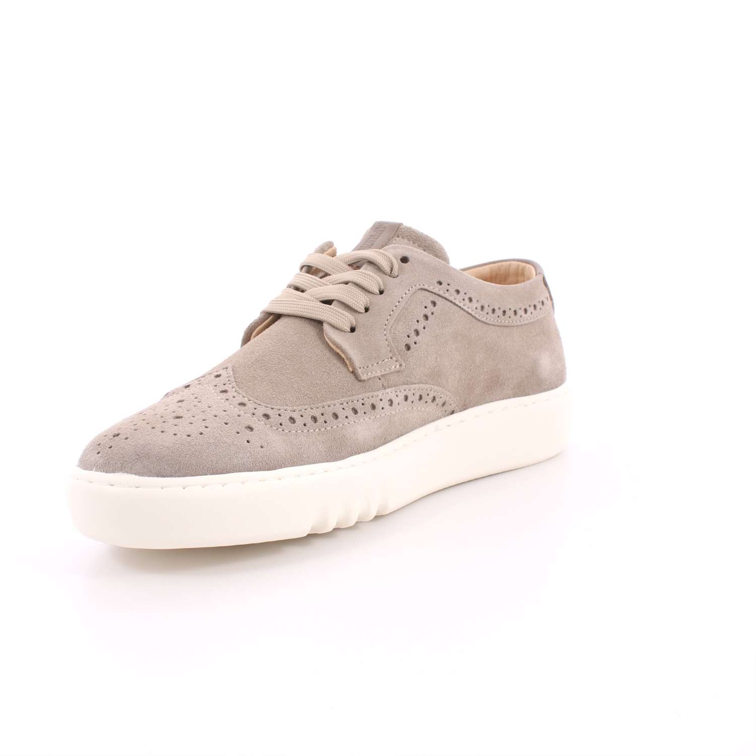 Scarpa Allacciata Impronte Uomo Beige Scarpa Allacciata Impronte Uomo Beige Scarpe 7 - IM81002